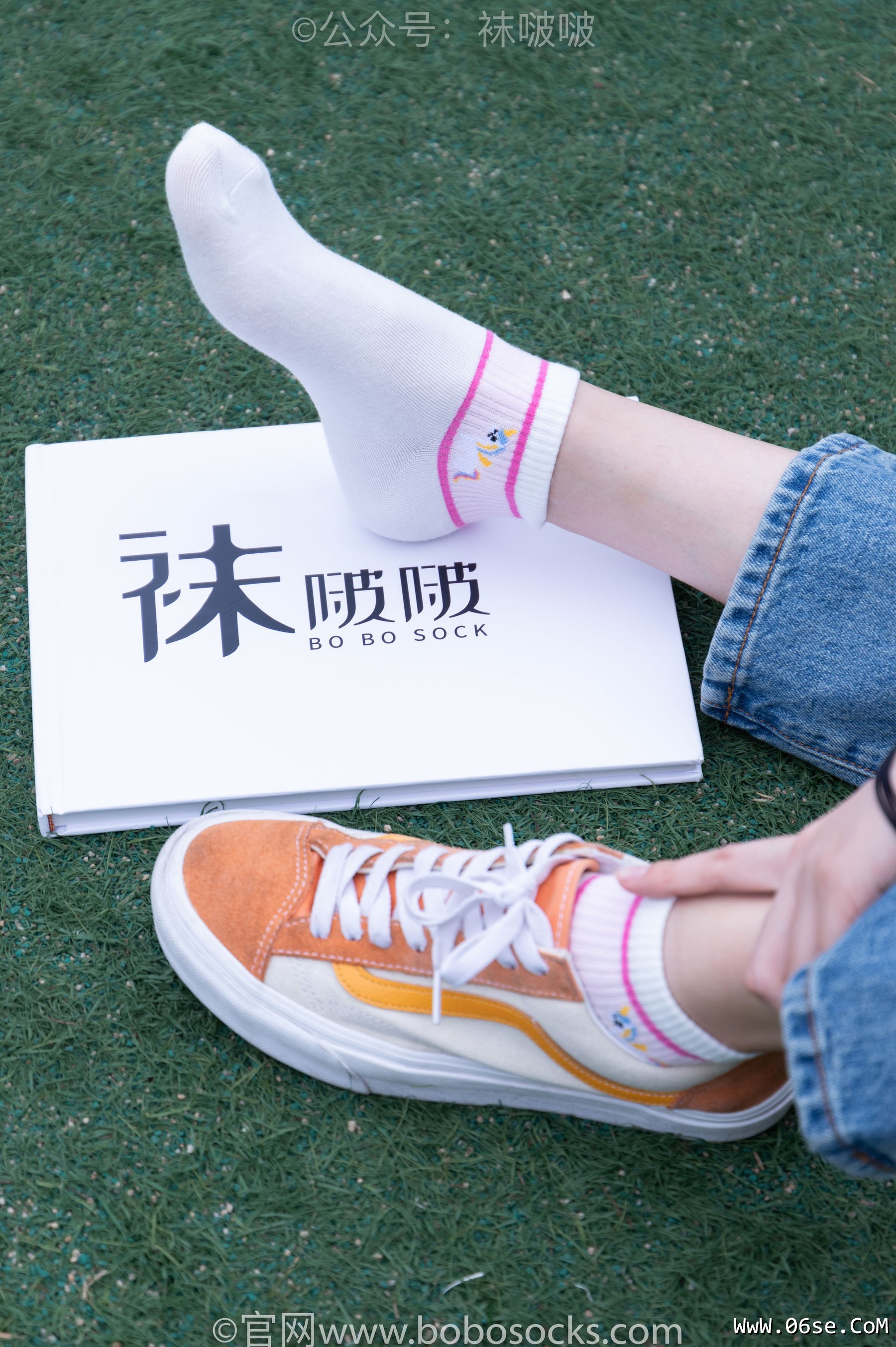 图片[39]-BoBoSocks袜啵啵 No.004 泡芙-vans帆布鞋、白棉袜、裸足[127P]-六色网