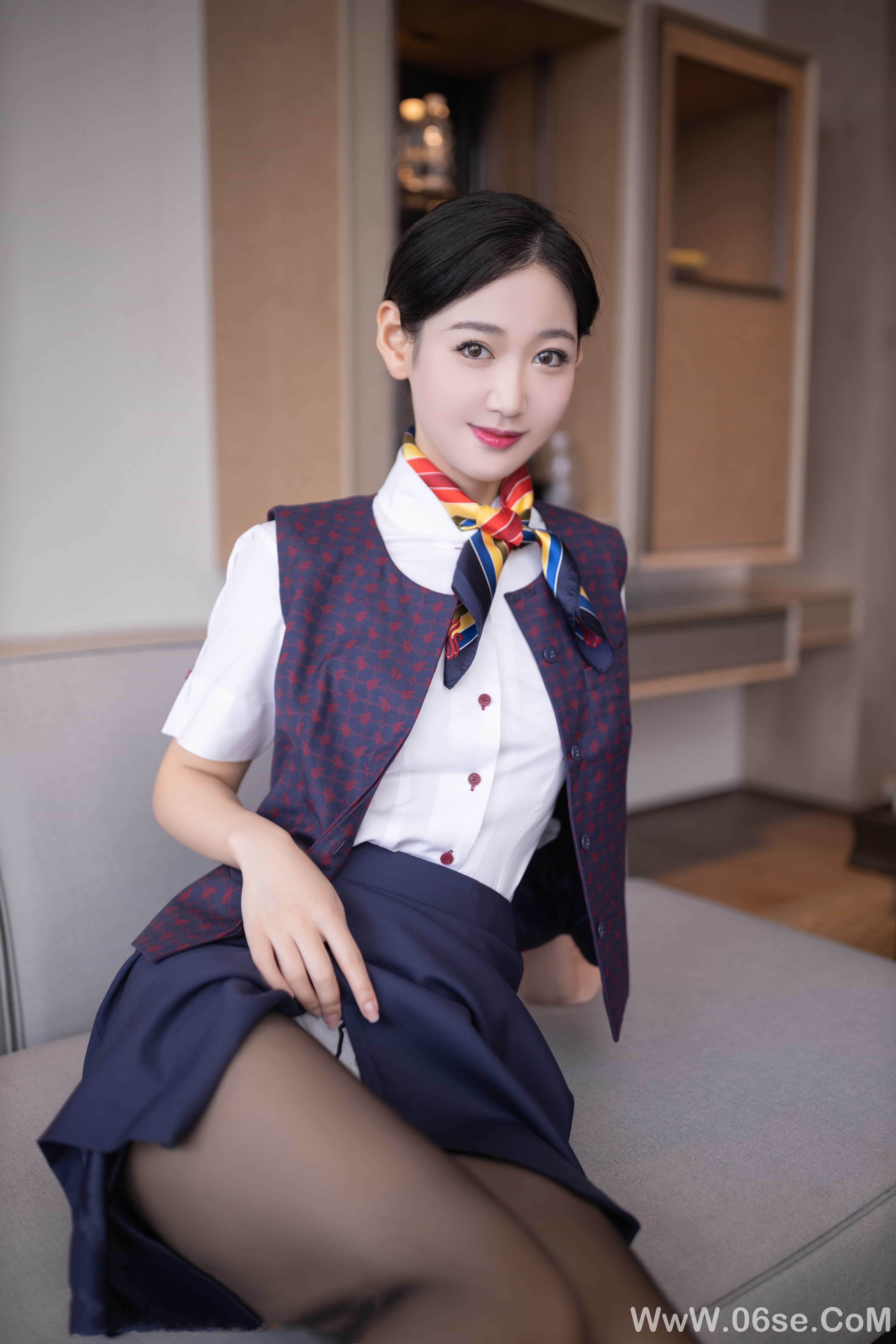 图片[67]-唐安琪国航空姐原版写真[89P]-六色网