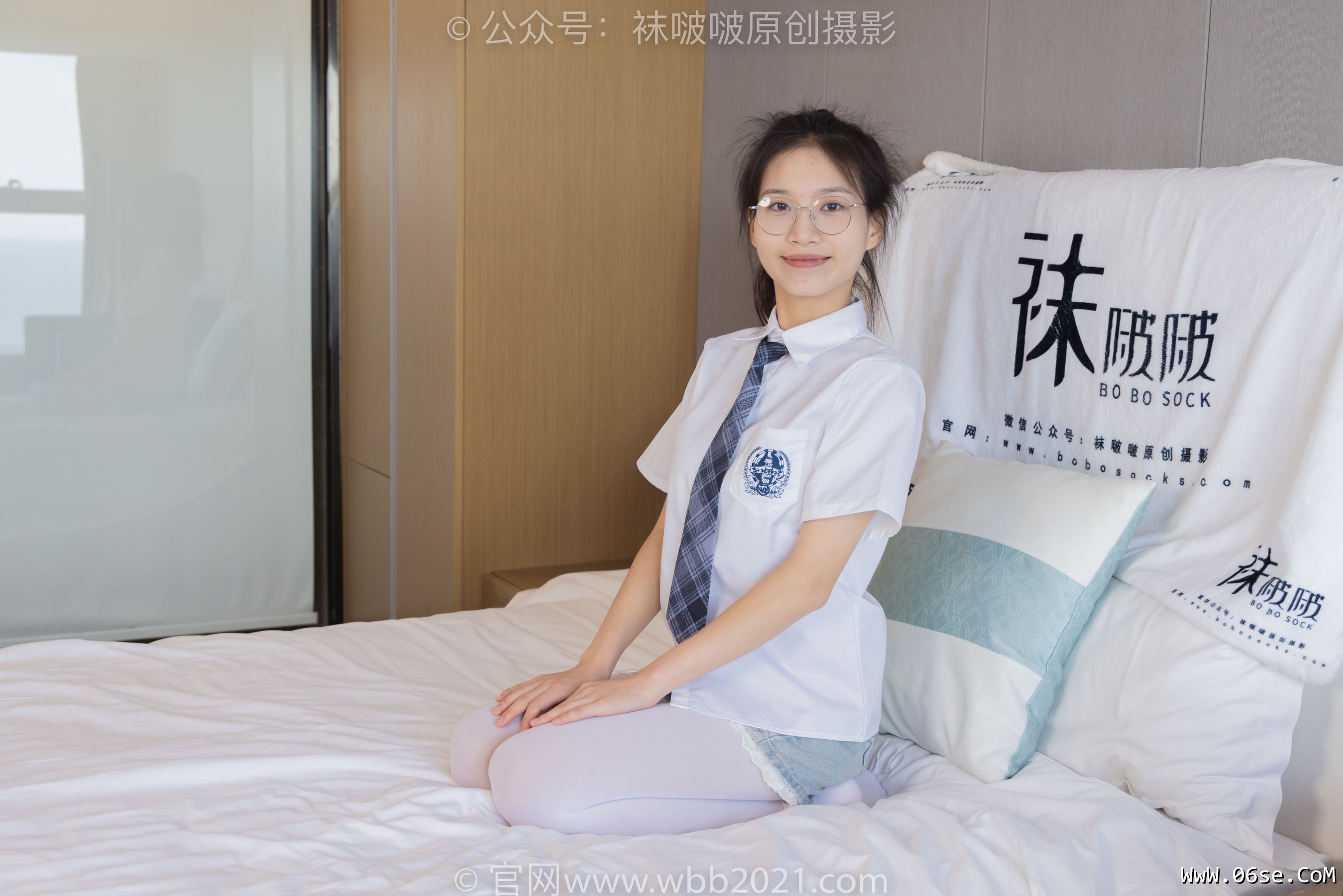 图片[19]-BoBoSocks袜啵啵 No.276 芝士 -皮鞋、厚白丝、裸足[144P]-六色网