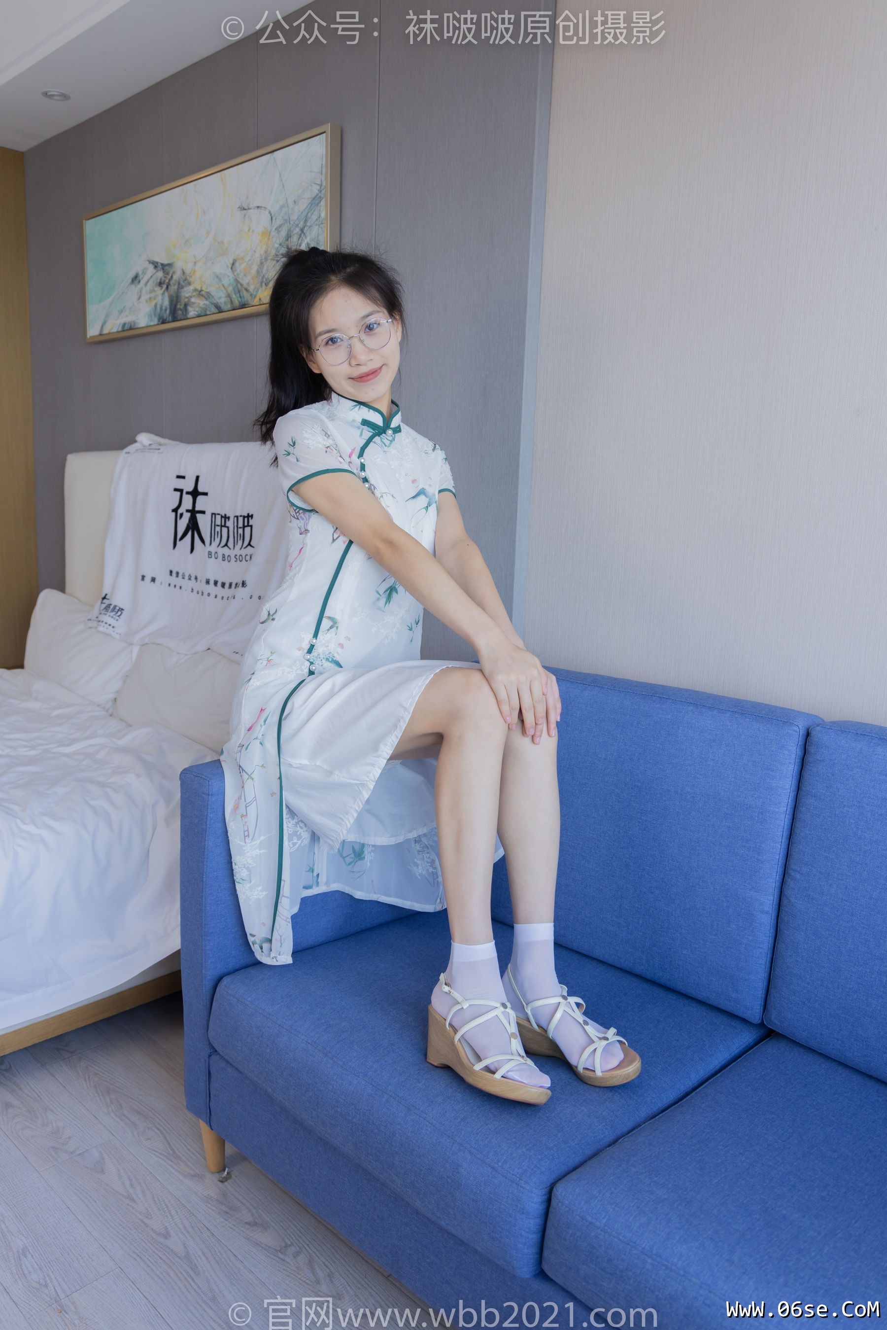 图片[122]-BoBoSocks袜啵啵 No.371 芝士 -平底鞋、高跟凉鞋、厚白丝小腿袜、短白丝[140P]-六色网