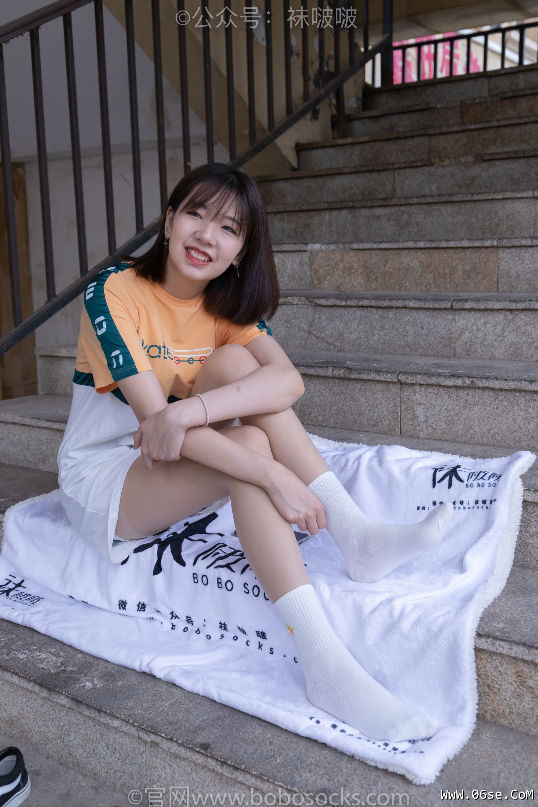 图片[57]-BoBoSocks袜啵啵 No.069 小甜豆-vans板鞋、白棉袜、肉丝[135P]-六色网