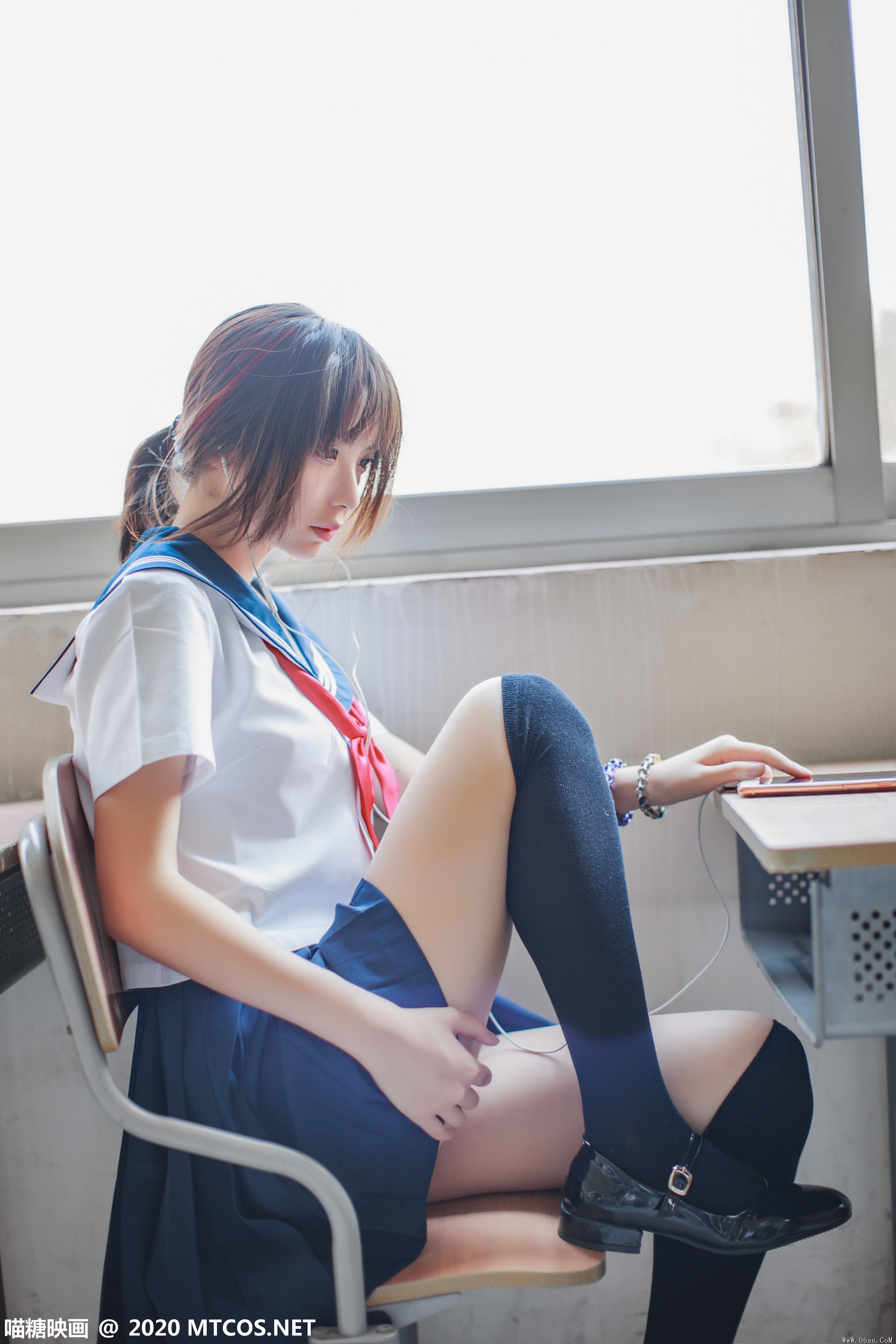 图片[18]-喵糖映画 VOL.340 同桌的水手服[33P／519MB]-六色网