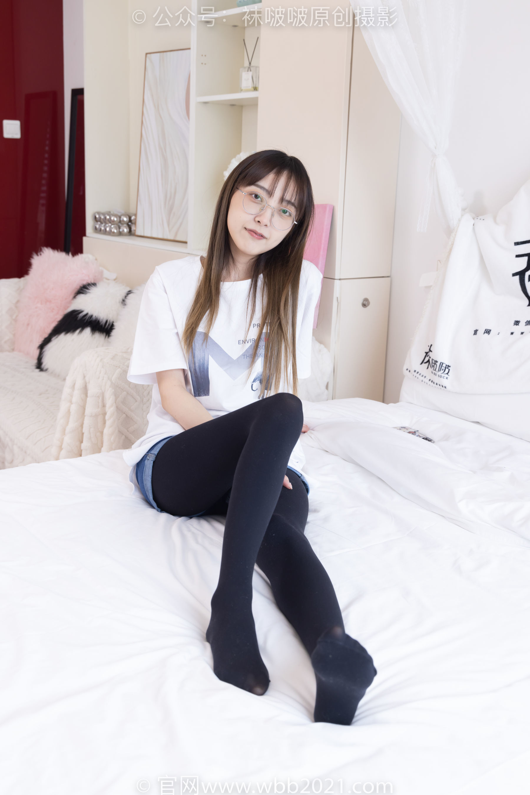 图片[16]-BoBoSocks袜啵啵 No.330 稚予 -高跟鞋、厚黑丝[150P]-六色网