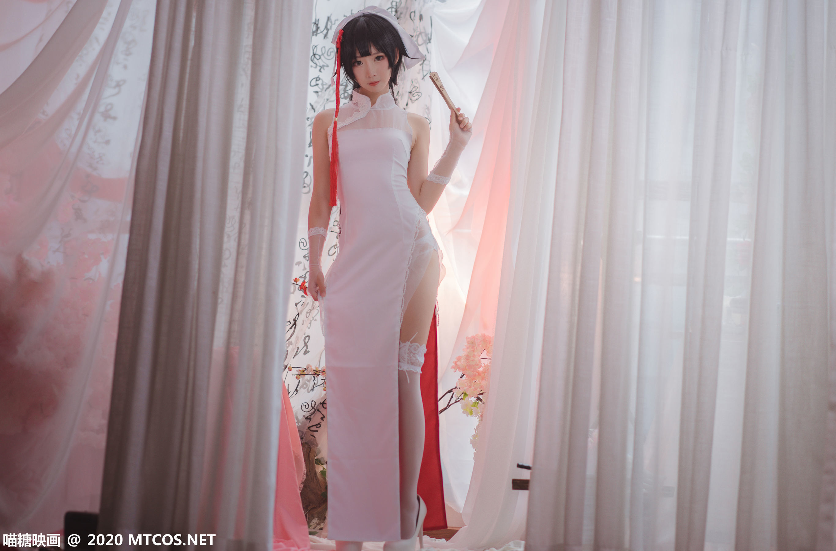 图片[13]-[喵糖映画] HML.017 高雄白旗袍 [20P]-六色网