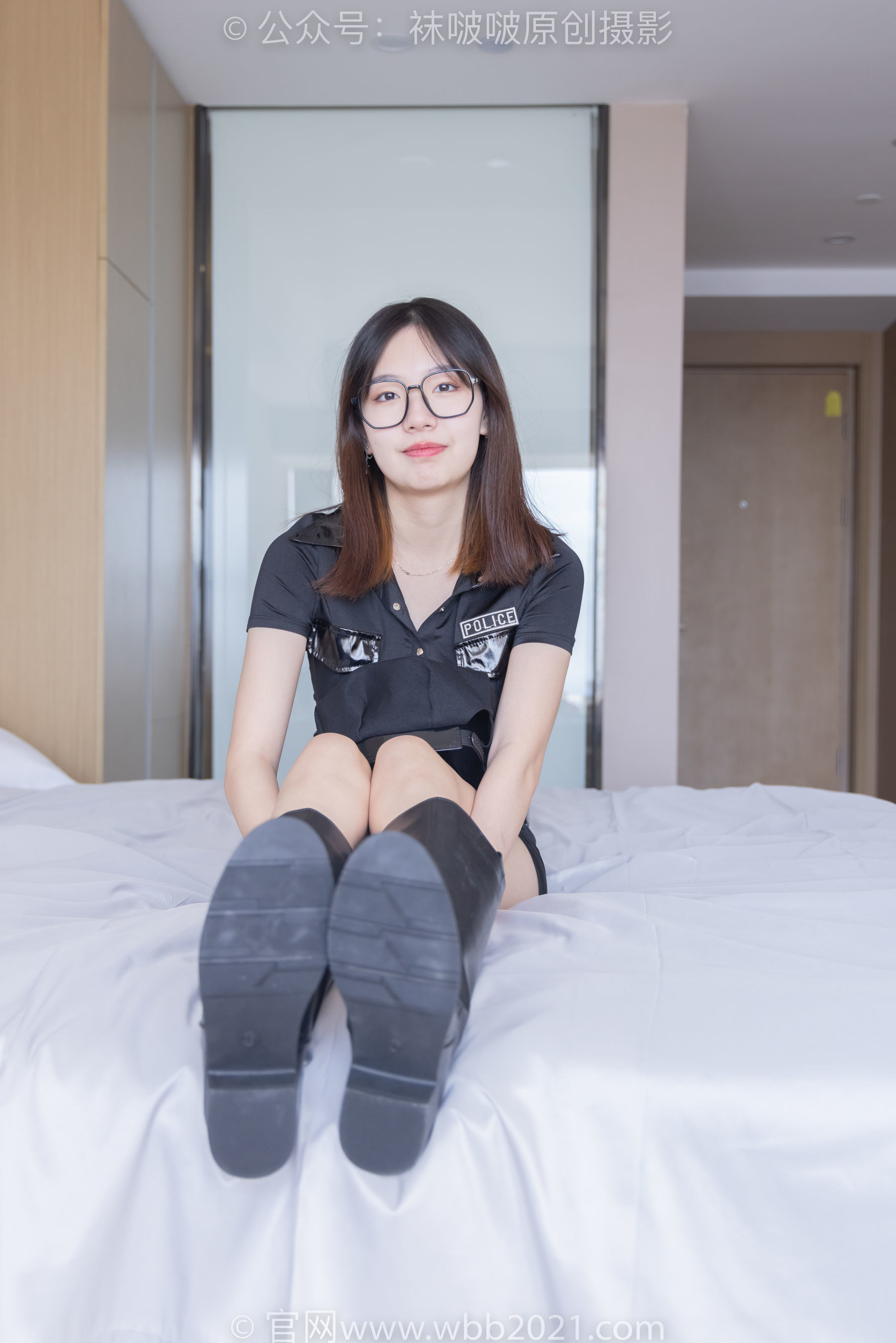 图片[73]-BoBoSocks袜啵啵 No.254 小甜豆 -长靴、白棉袜、裸足、小女警[144P]-六色网
