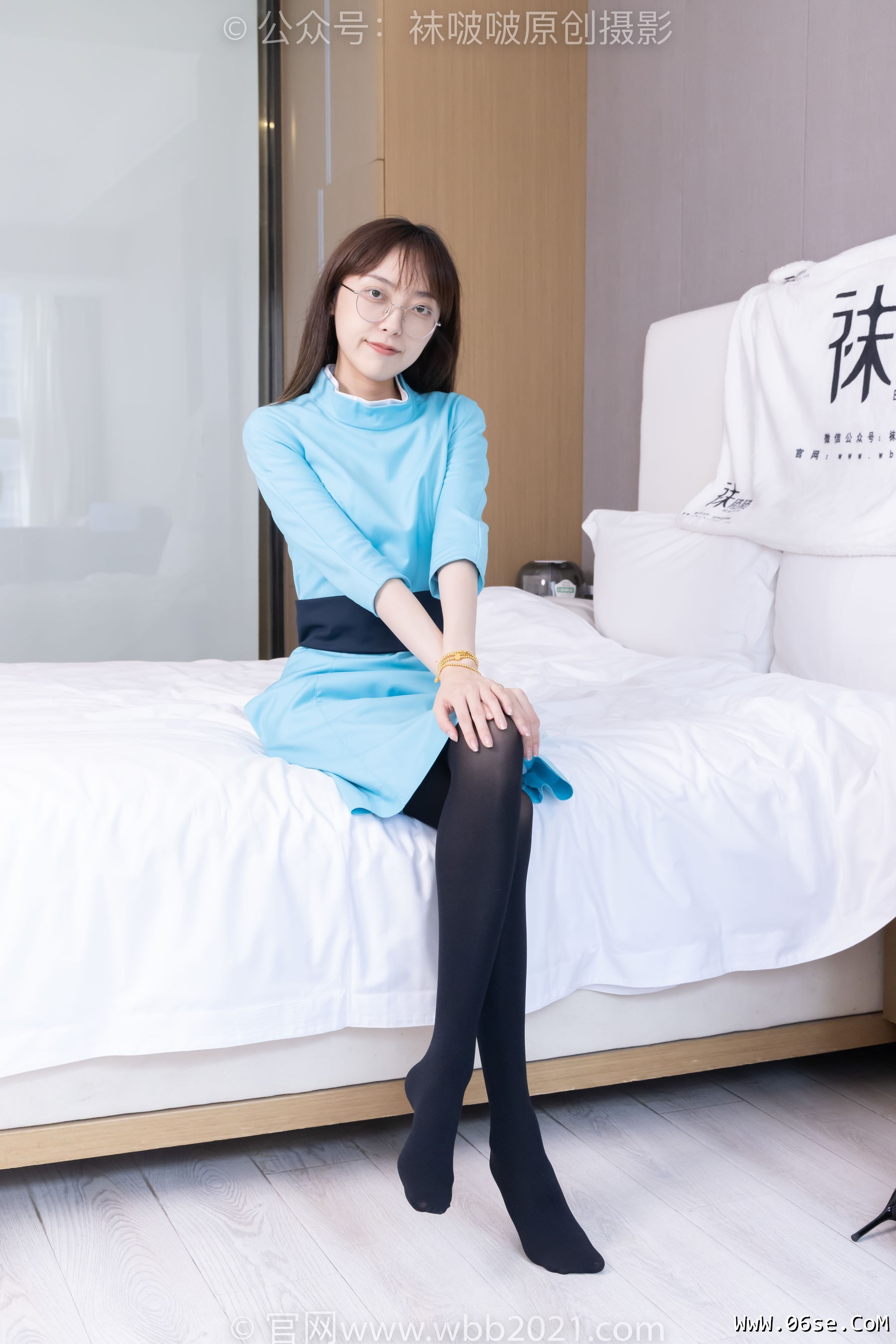 图片[53]-BoBoSocks袜啵啵 No.440 稚予 -高跟鞋、厚黑丝、空姐制服[200P]-六色网