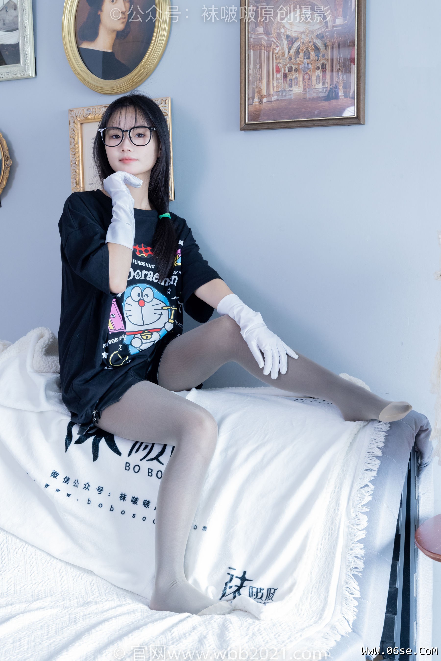 图片[124]-BoBoSocks袜啵啵 No.343 甜甜圈 -高跟长靴、黑丝打底、肉丝[150P]-六色网