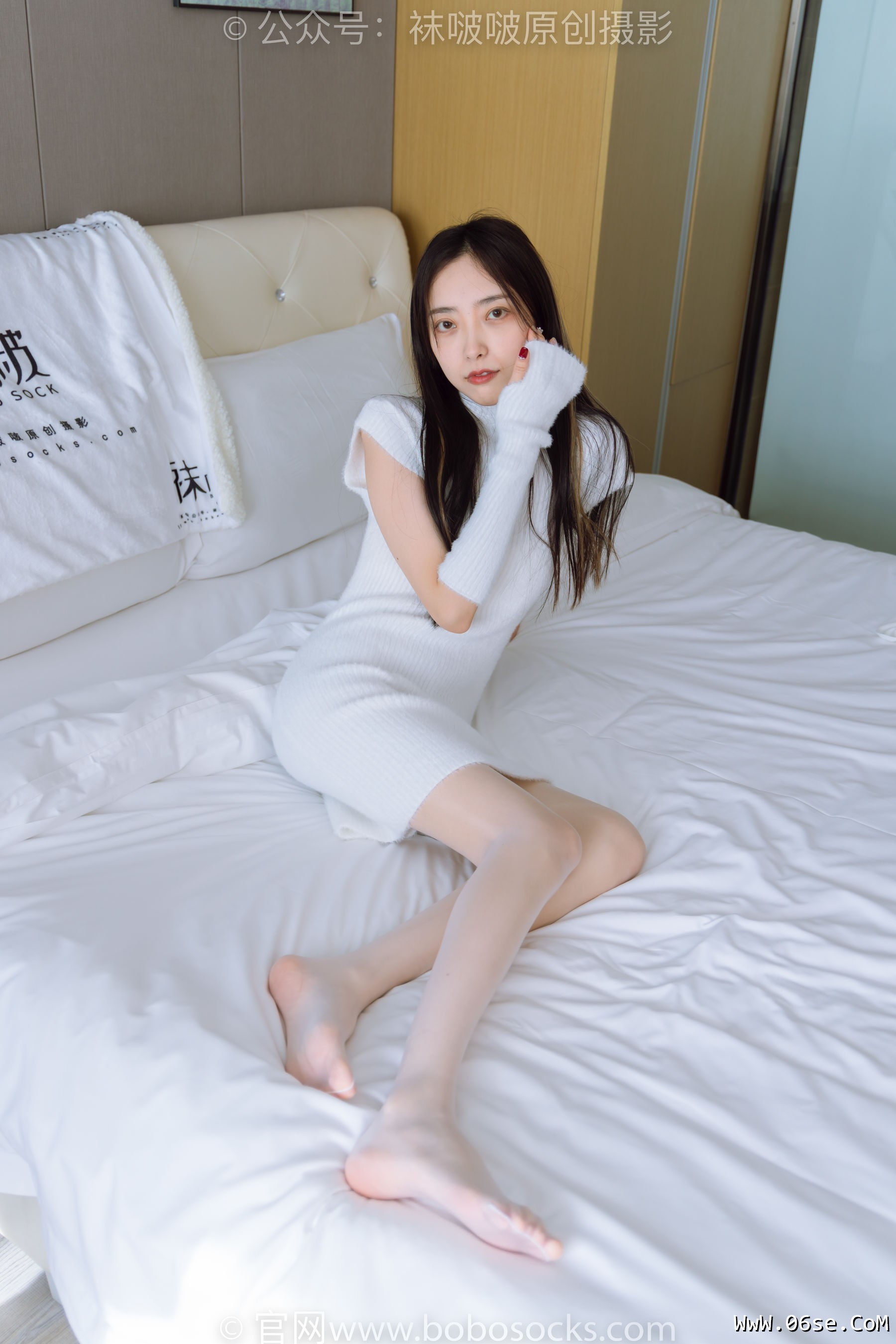 图片[101]-BoBoSocks袜啵啵 No.173 稚予-高跟鞋、板鞋、白丝、肉丝、白棉袜[149P]-六色网