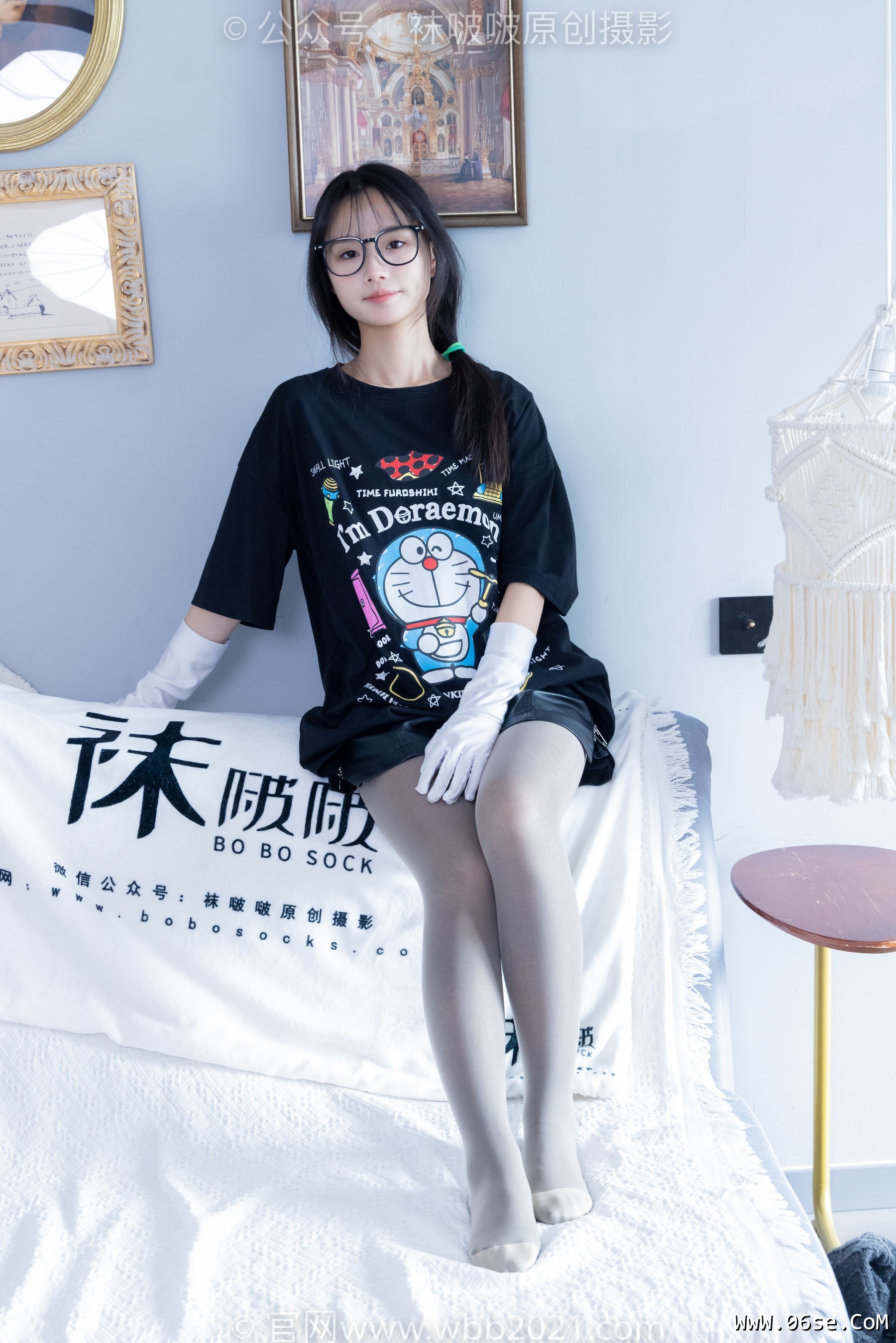 图片[108]-BoBoSocks袜啵啵 No.343 甜甜圈 -高跟长靴、黑丝打底、肉丝[150P]-六色网