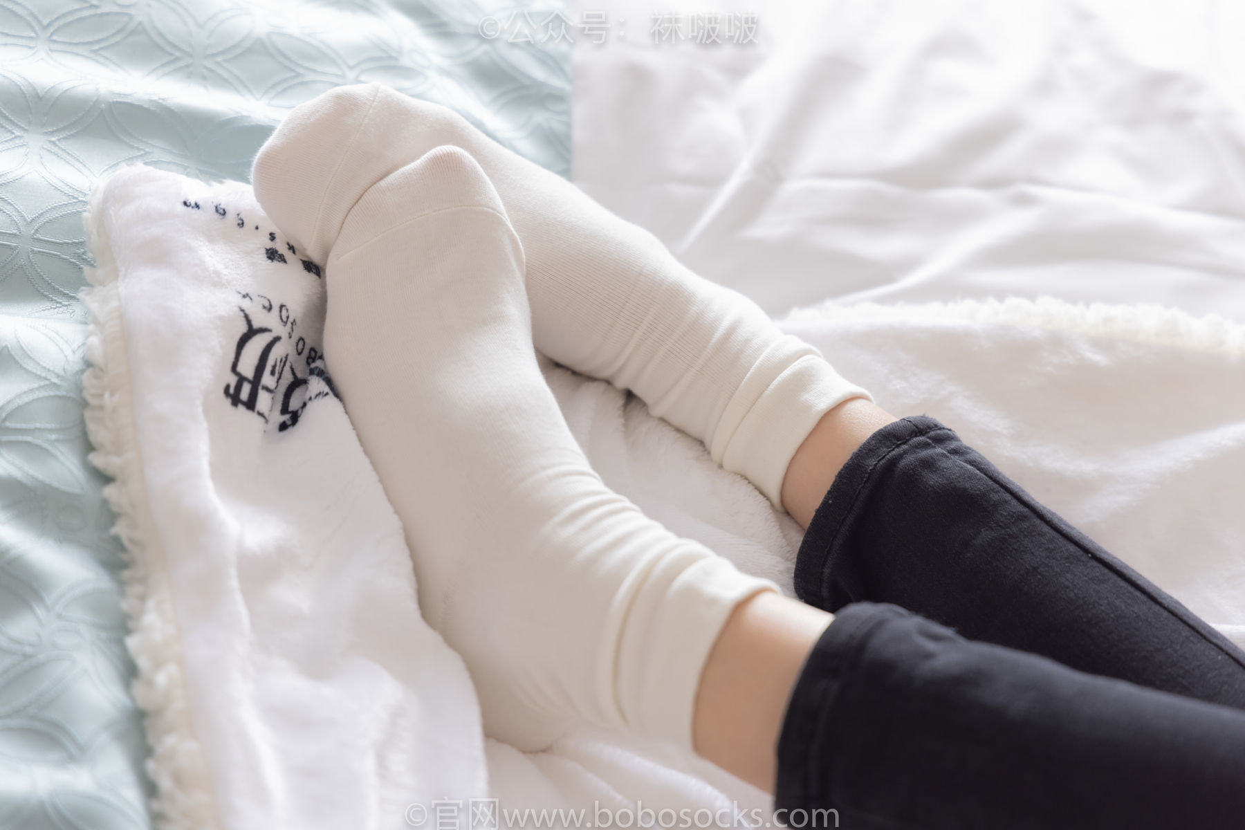 图片[56]-BoBoSocks袜啵啵 No.055 稚予-斯凯奇运动鞋、白棉袜、黑棉袜[139P]-六色网