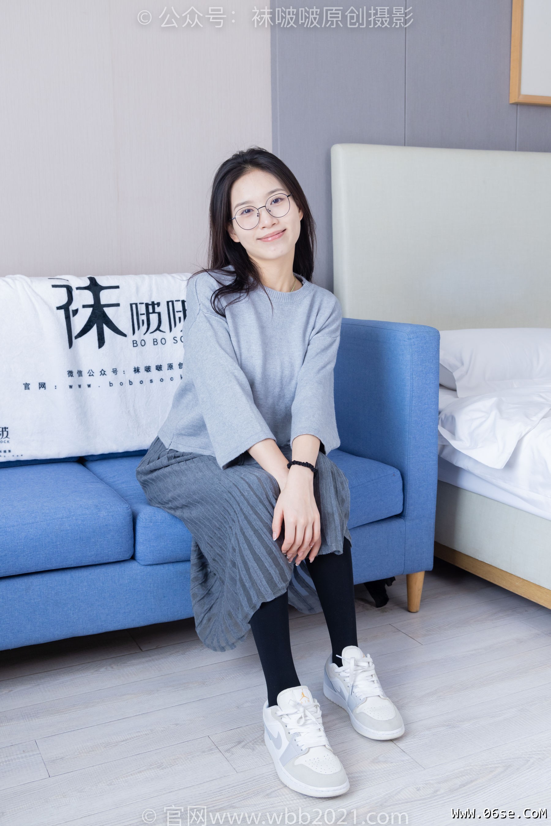 图片[150]-BoBoSocks袜啵啵 No.358 芝士 -平底鞋、板鞋、肉丝、厚黑丝[150P]-六色网
