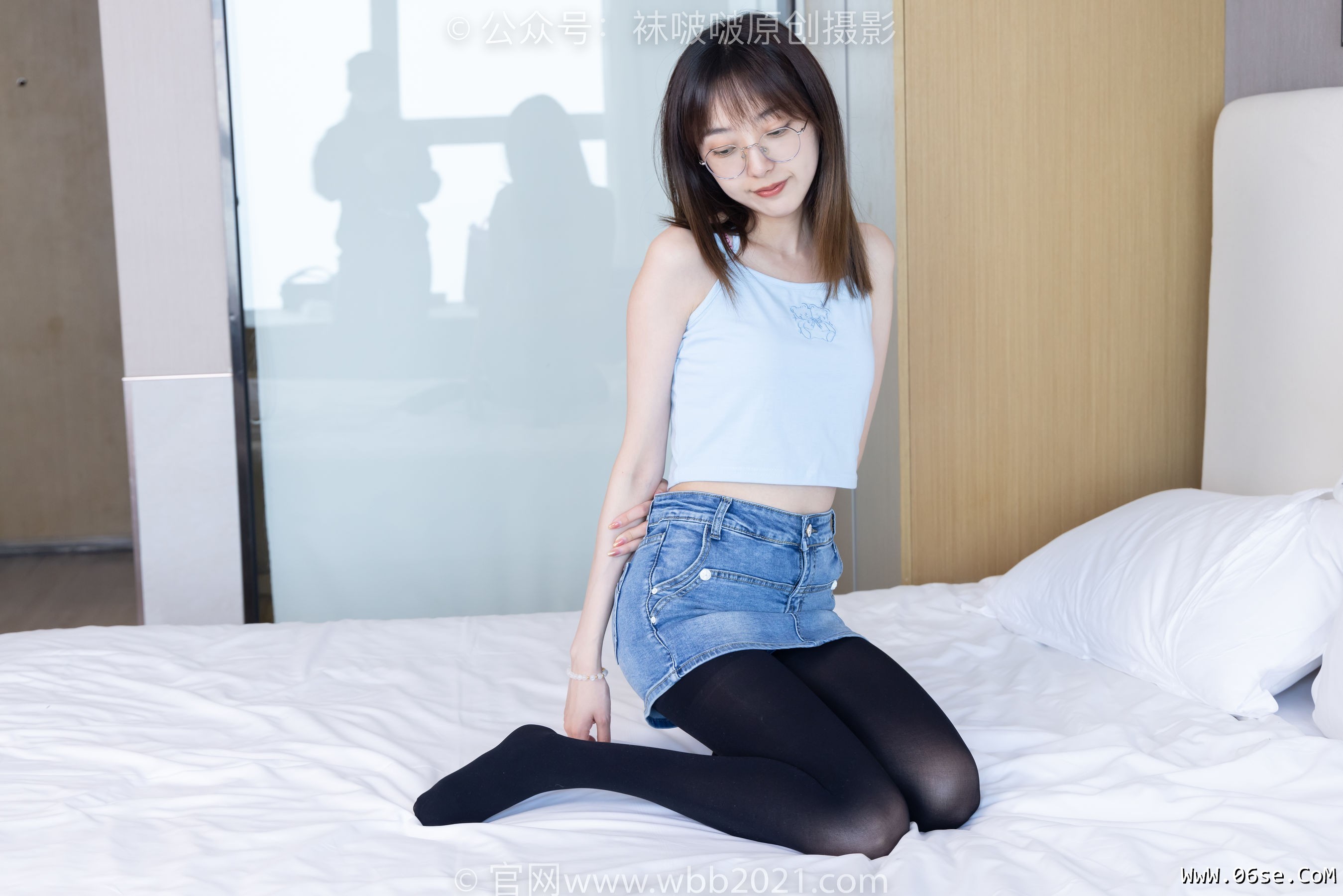 图片[125]-BoBoSocks袜啵啵 No.385 稚予 -高跟鞋、皮鞋、运动鞋、厚黑丝[180P]-六色网