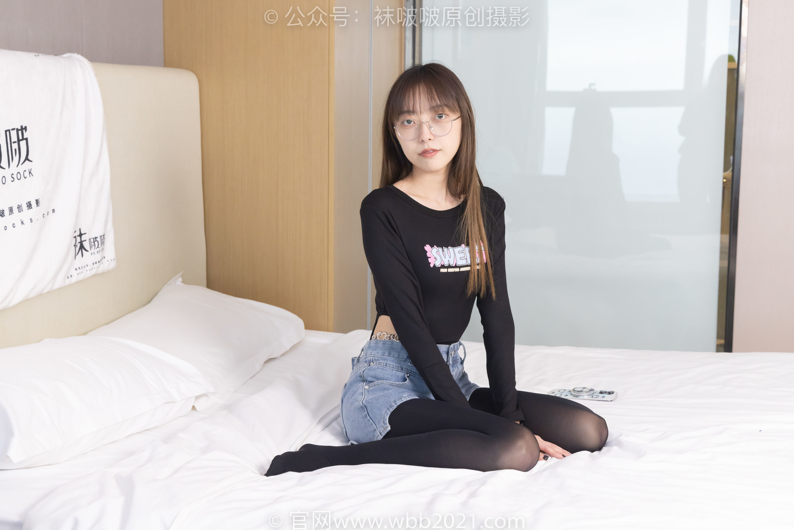 图片[115]-BoBoSocks袜啵啵 No.321 稚予 -高跟鞋、厚黑丝[150P]-六色网