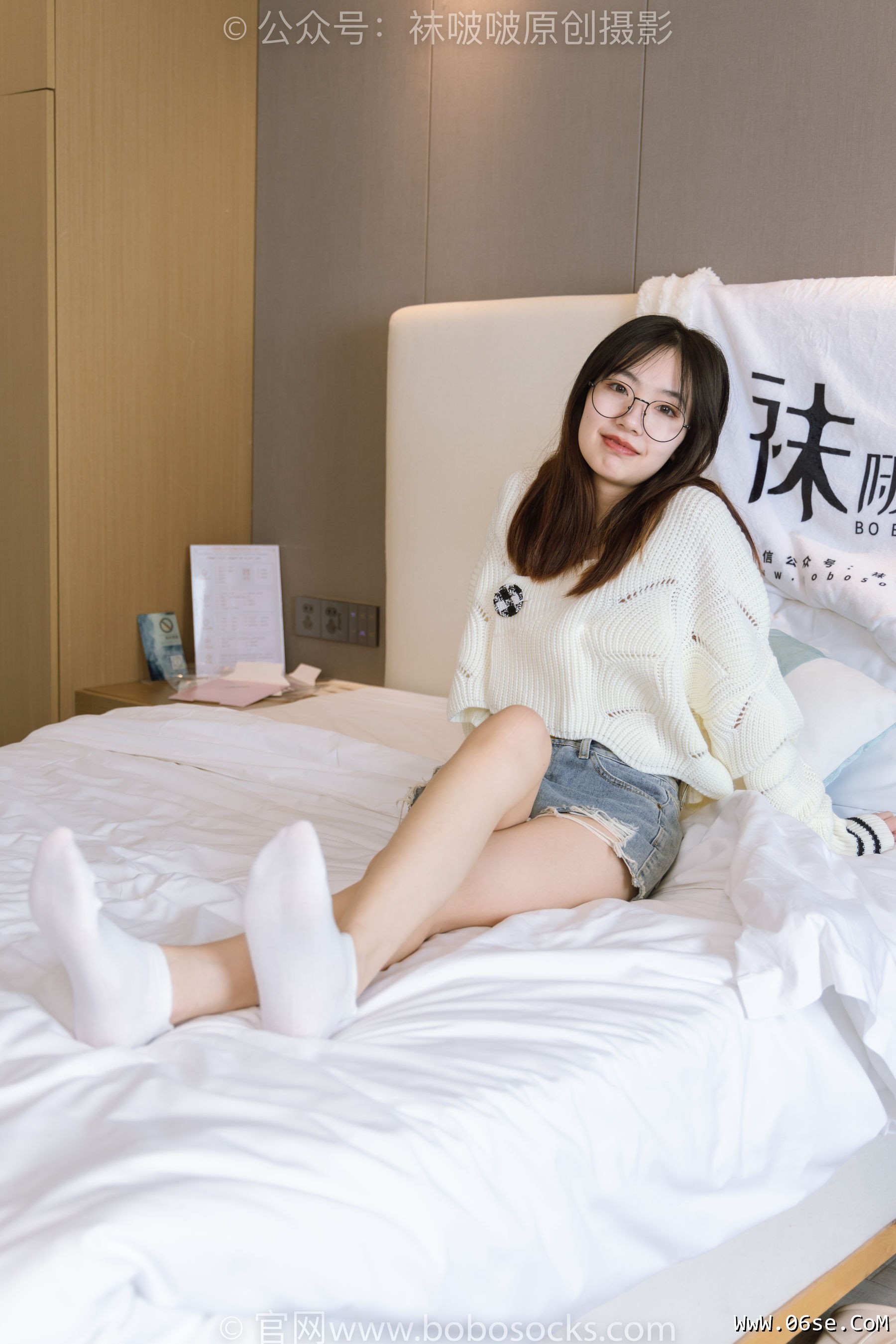图片[178]-BoBoSocks袜啵啵 No.222 小甜豆-长靴、白棉袜、裸足[180P]-六色网