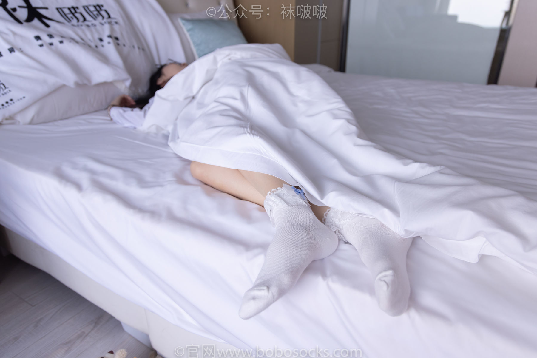 图片[80]-BoBoSocks袜啵啵 No.070 稚予-皮鞋、拖鞋、过膝袜、白棉袜[148P]-六色网