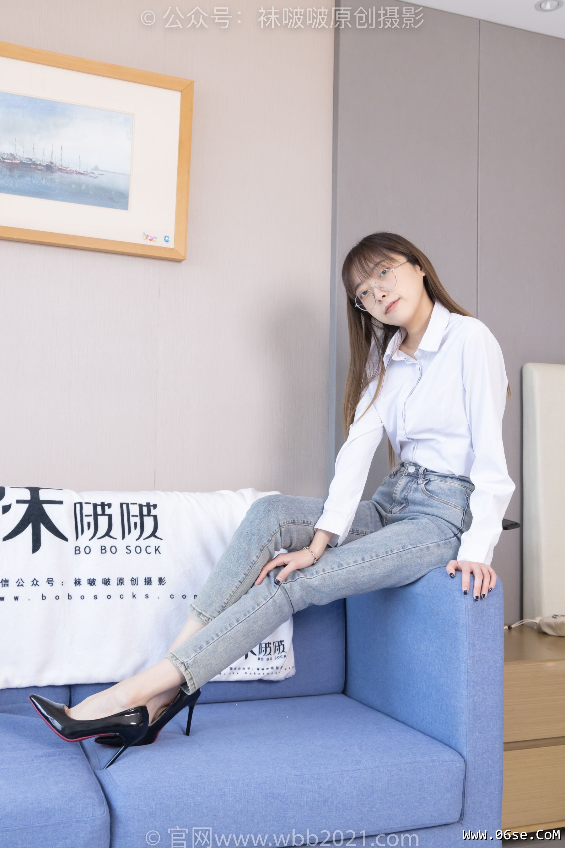 图片[164]-BoBoSocks袜啵啵 No.337 稚予 -高跟鞋、高跟凉鞋、黑丝、裤里丝、裸足[200P]-六色网
