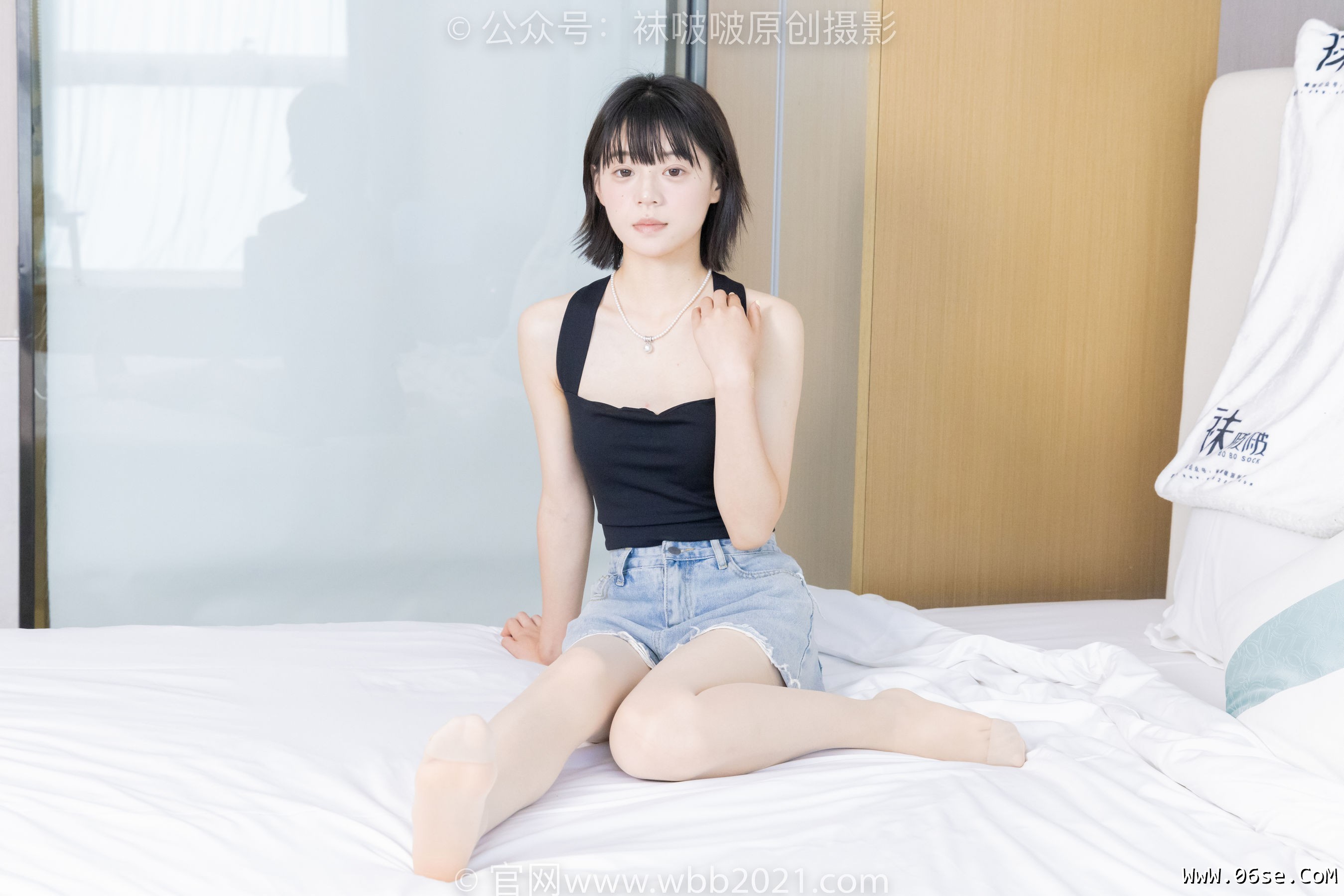图片[29]-BoBoSocks袜啵啵 No.422 糯米 -长靴、白棉袜、肉丝[140P]-六色网