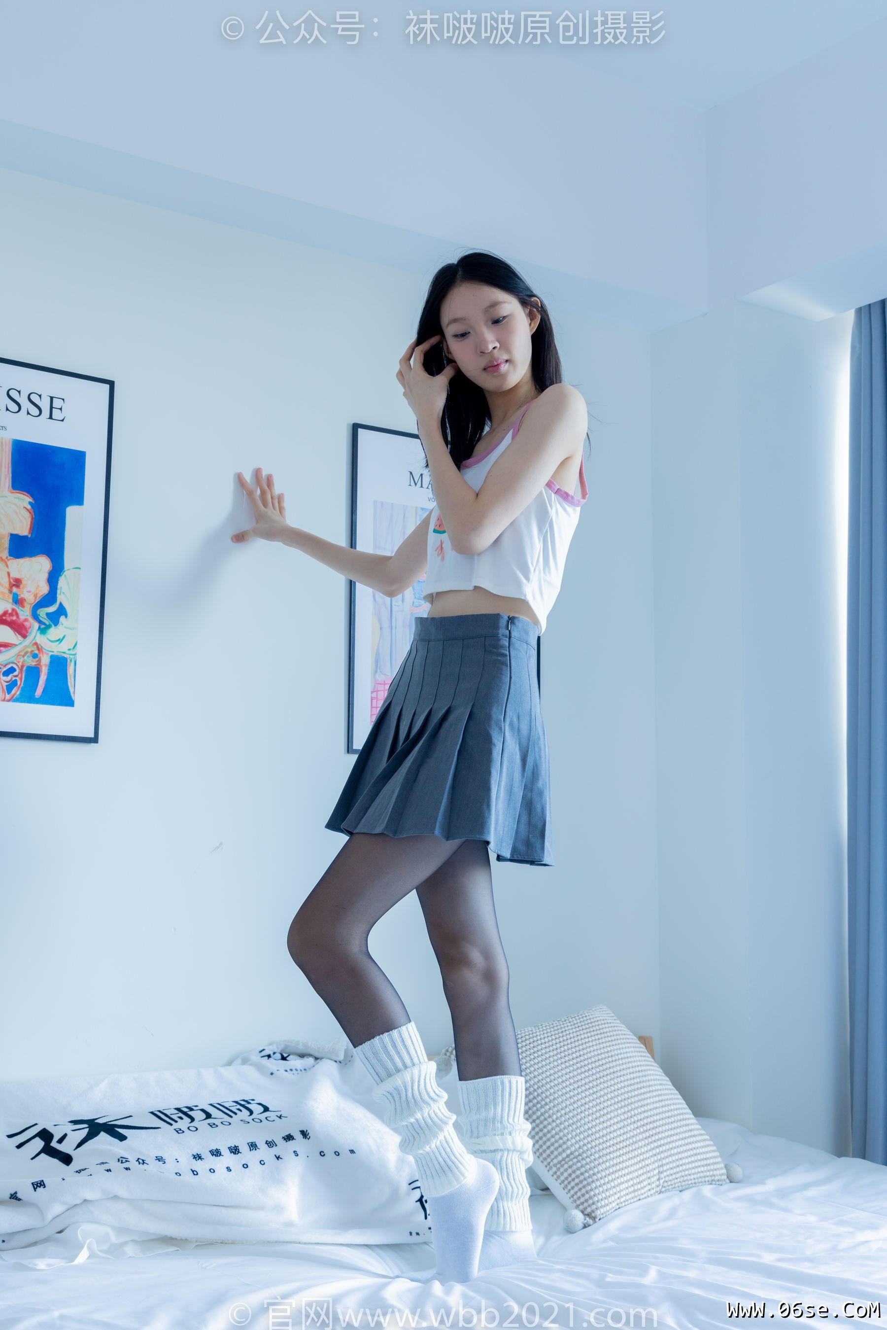 图片[115]-BoBoSocks袜啵啵 No.333 雪糕 -板鞋、白棉袜、黑丝、堆堆袜套[140P]-六色网
