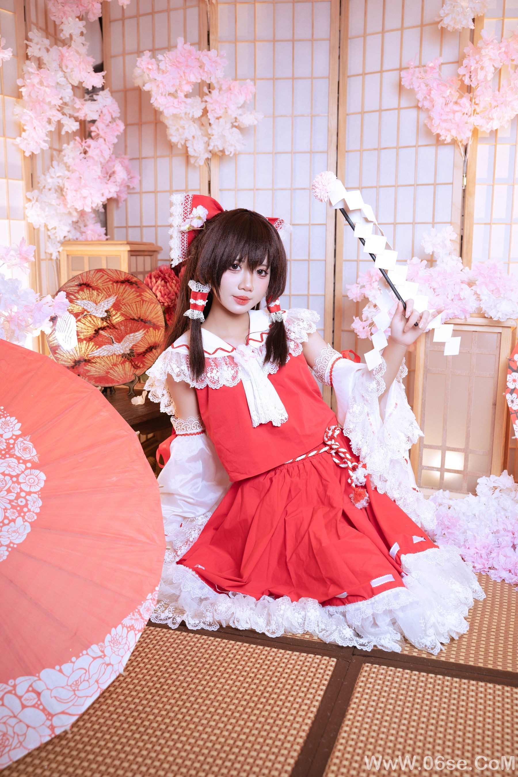 图片[6]-PoppaChan – Reimu Hakurei[40P]-六色网