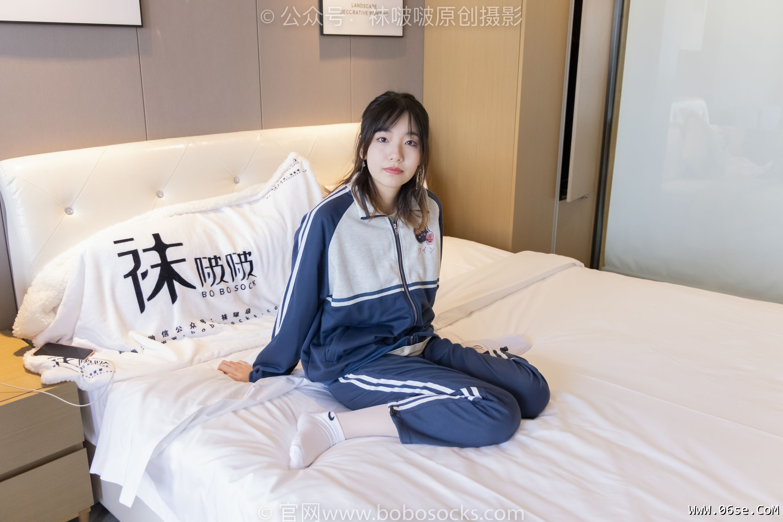 图片[106]-BoBoSocks袜啵啵 No.226 小甜豆-运动鞋、白棉袜、白丝[140P]-六色网