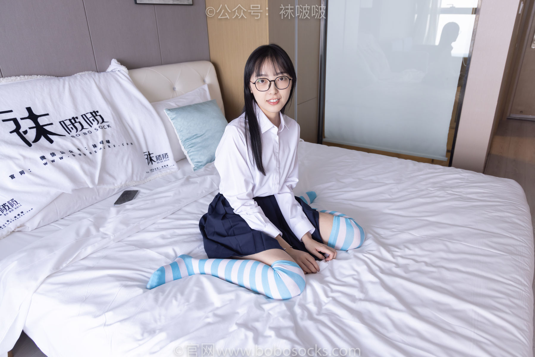 图片[121]-BoBoSocks袜啵啵 No.070 稚予-皮鞋、拖鞋、过膝袜、白棉袜[148P]-六色网