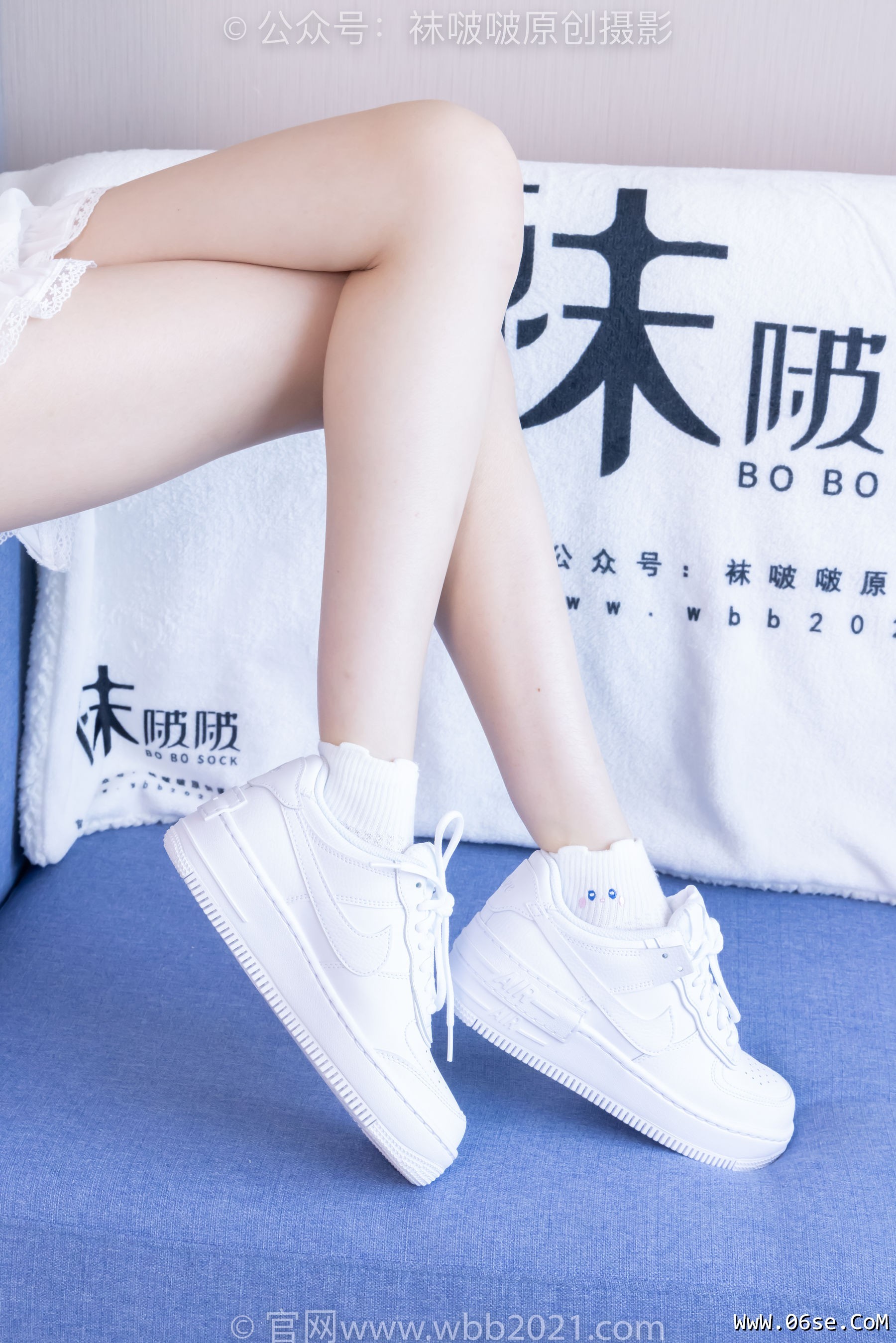 图片[124]-BoBoSocks袜啵啵 No.417 稚予 – 板鞋、白棉袜、裸足、裸足部分脚底抹精油[199P]-六色网