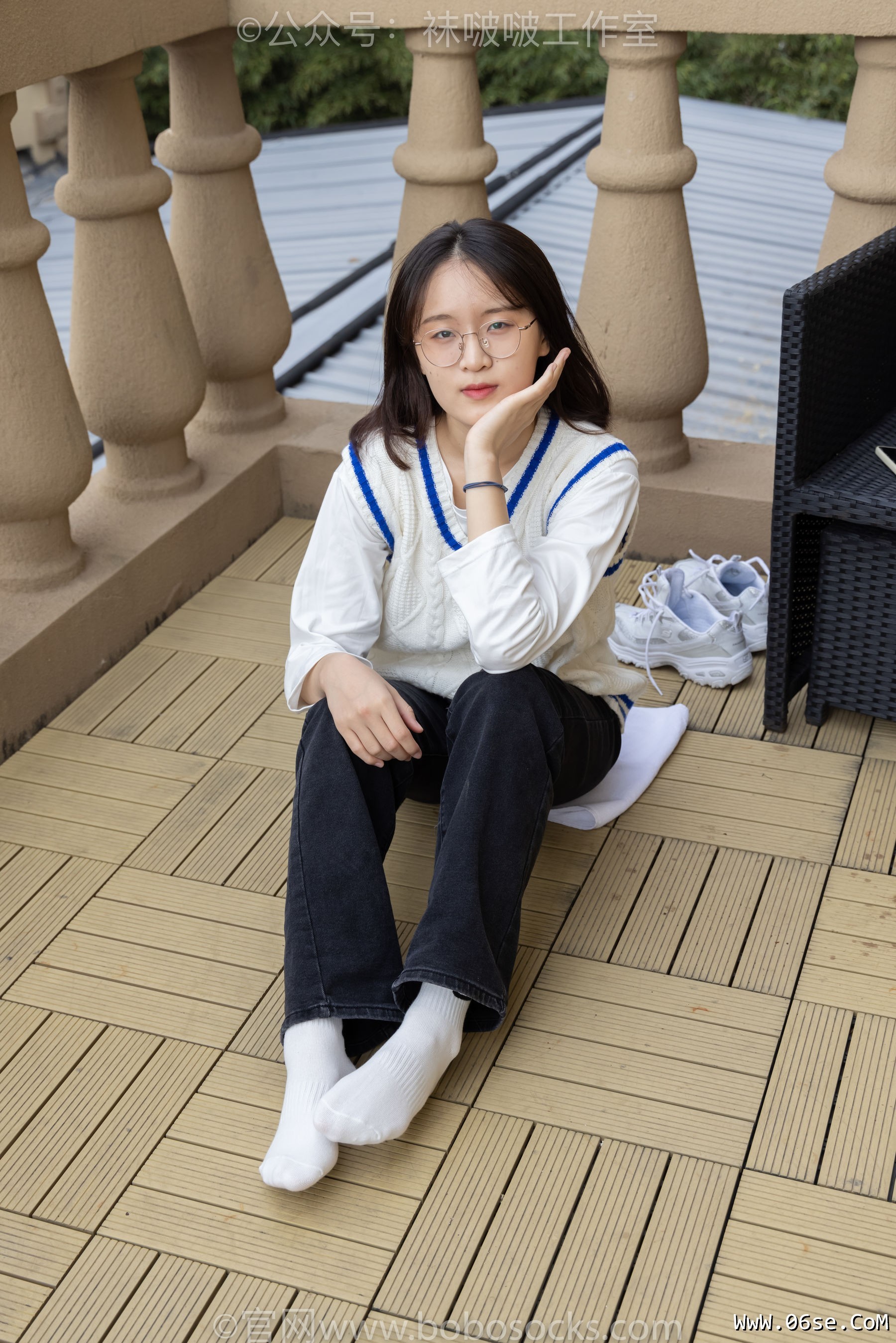 图片[51]-BoBoSocks袜啵啵 积分限定作品007 熊熊-运动鞋、白棉袜、裸足[134P]-六色网