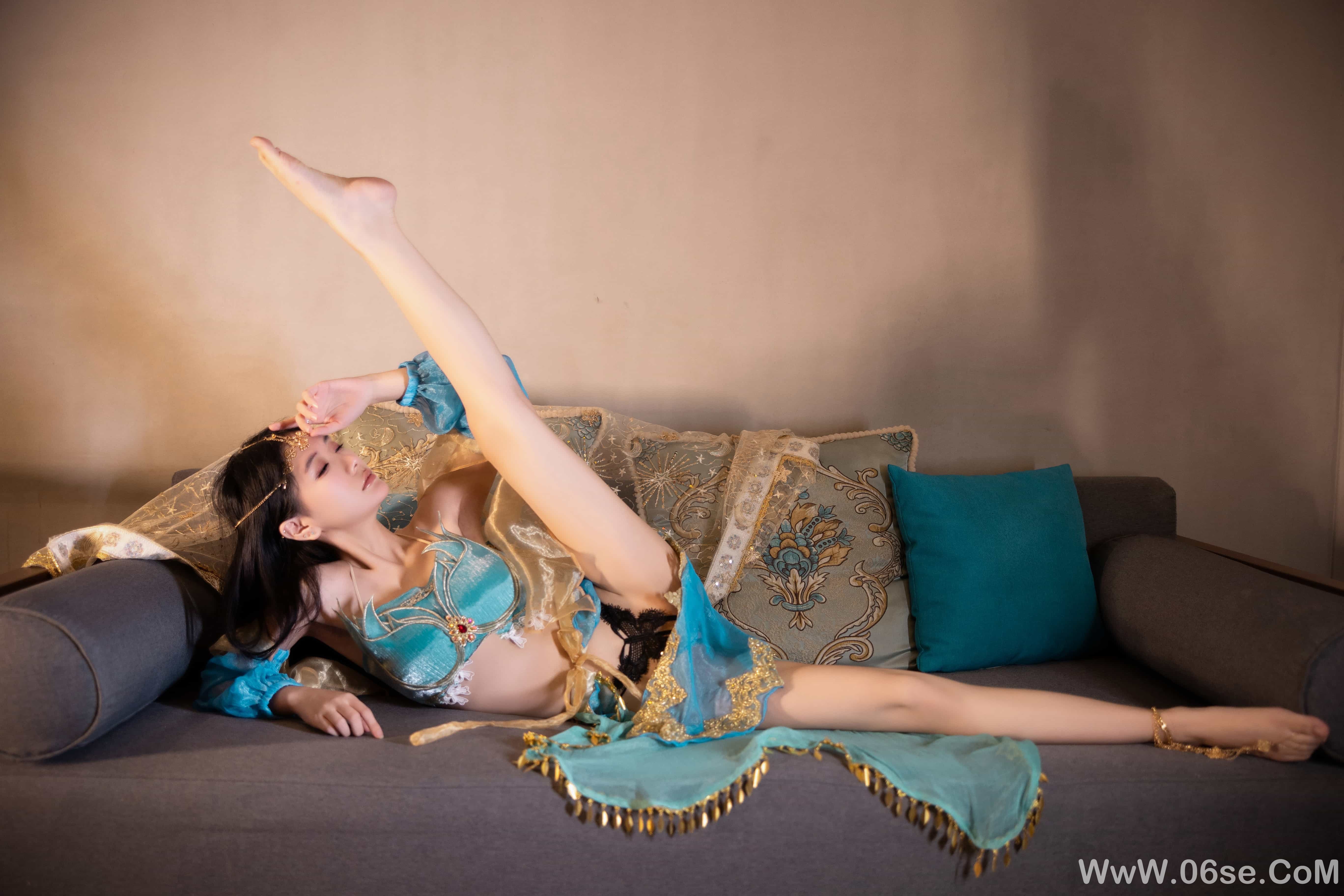 图片[38]-谢小蒽(幼幼) – 西域舞娘写真[92P]-六色网