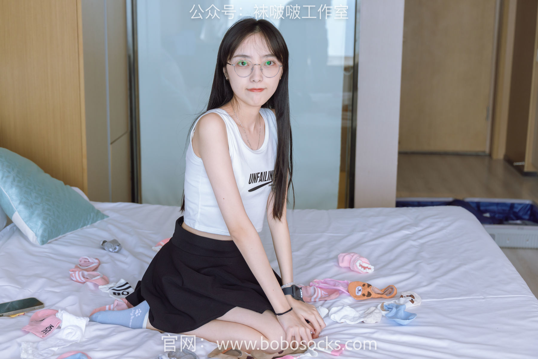 图片[82]-BoBoSocks袜啵啵 No.127 稚予-麦昆板鞋、两双自然穿旧棉袜、裸足[139P]-六色网