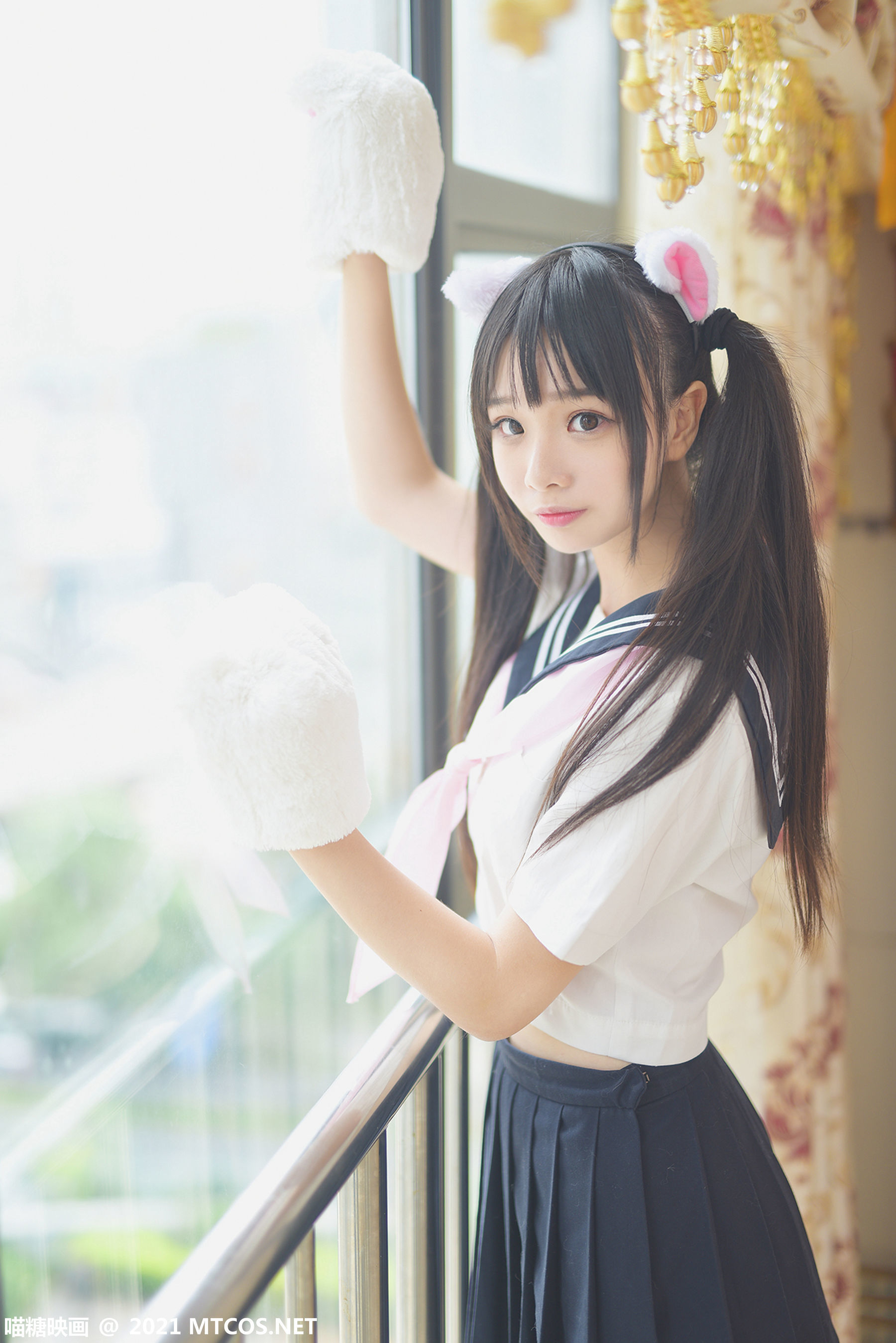 图片[37]-喵糖映画 VOL.402 JK学妹 [47P]-六色网