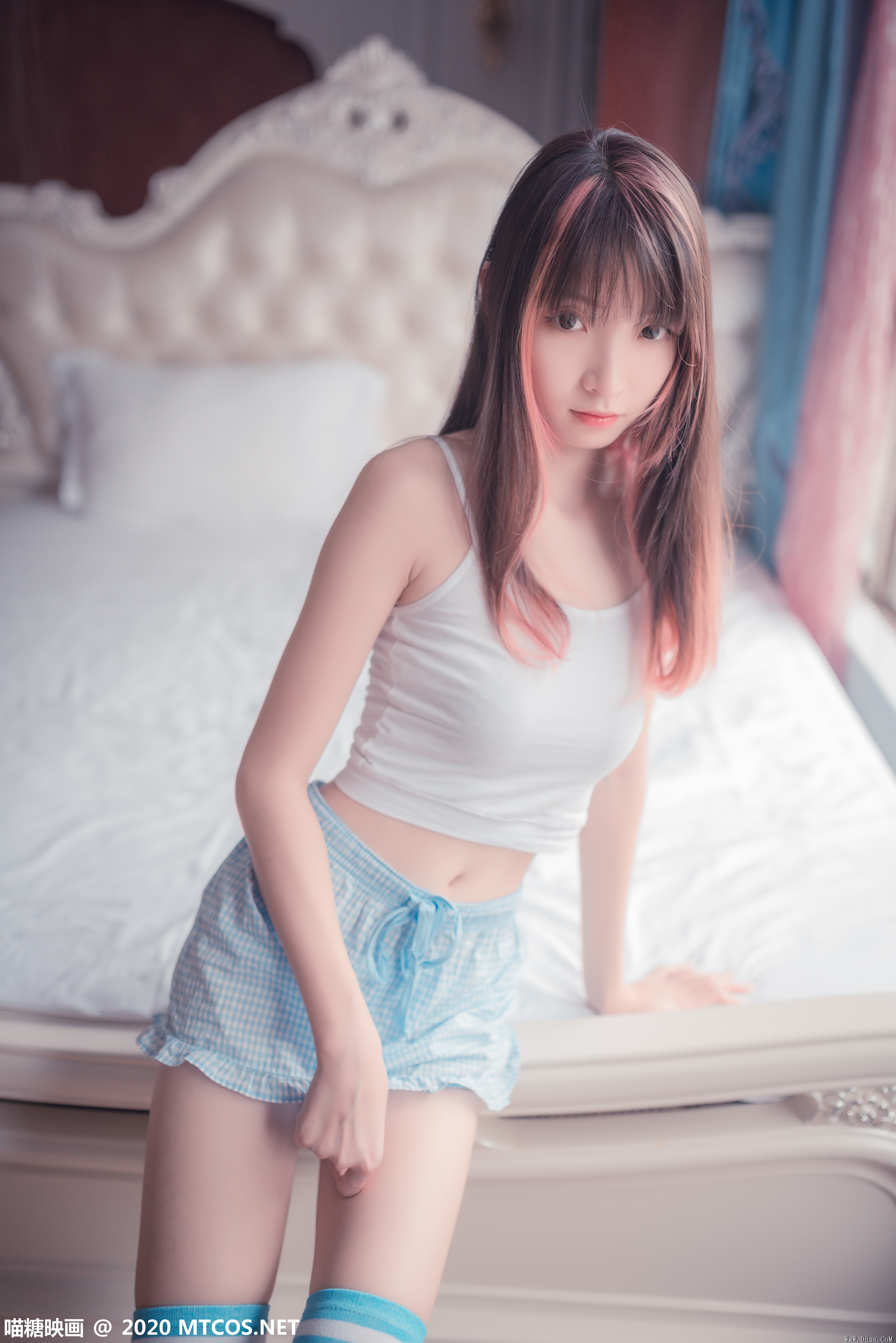 图片[18]-喵糖映画 VOL.275 蓝色夏日 [47P-410MB]-六色网