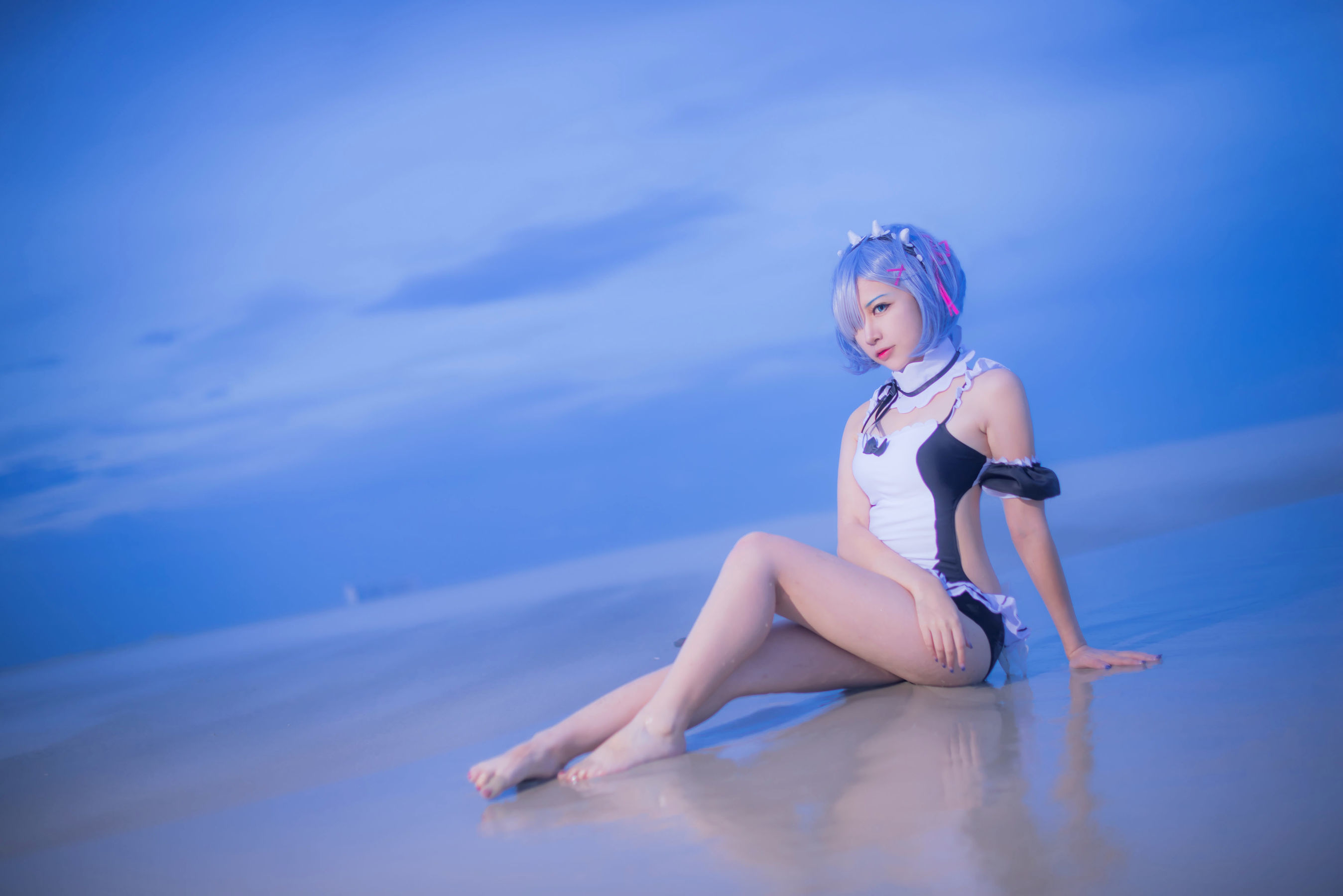 图片[25]-人气Coser二佐Nisa 蕾姆[42P]-六色网