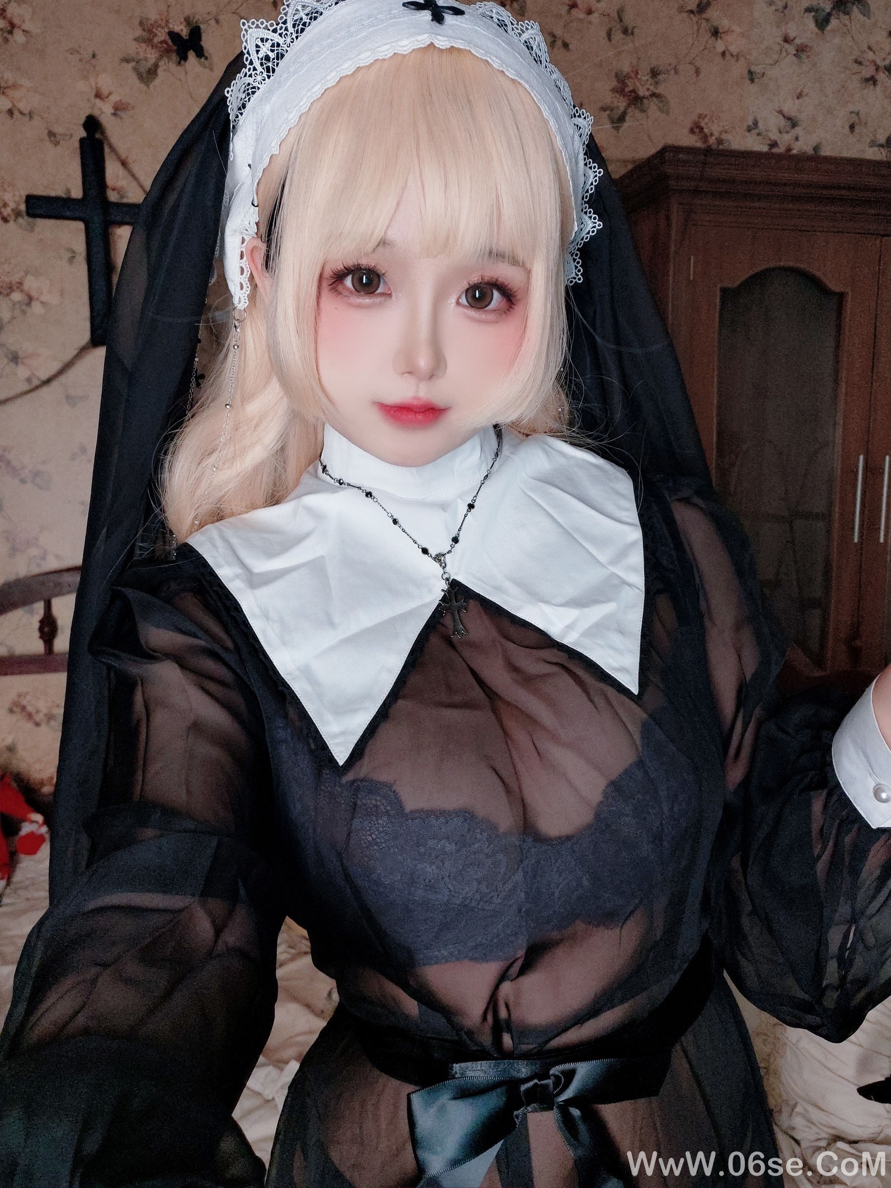 图片[141]-Cosplay日奈娇 – 禁忌修女[160P]-六色网