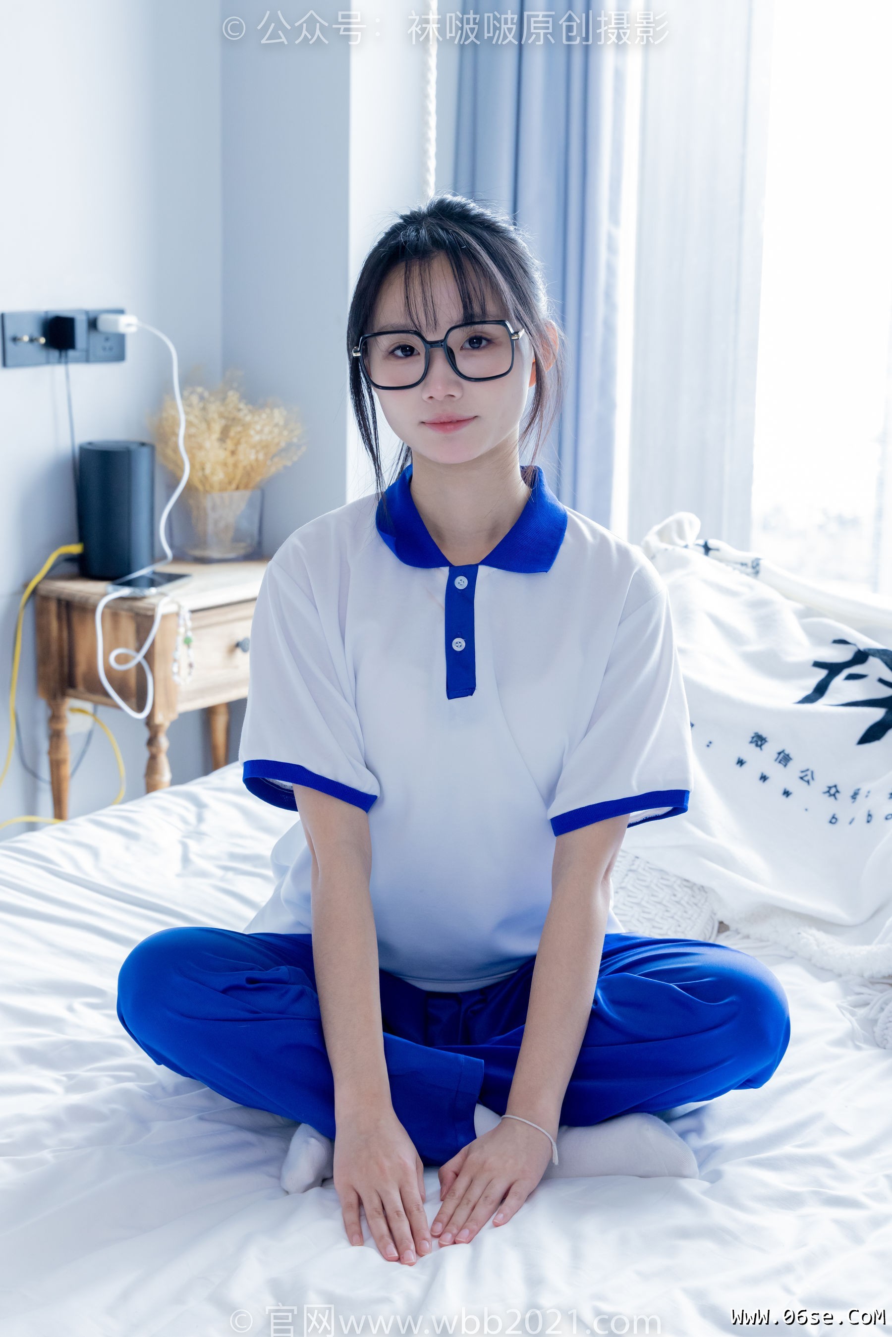 图片[7]-BoBoSocks袜啵啵 No.351 甜甜圈 -板鞋、白棉袜、肉丝、校服裤里丝[150P]-六色网