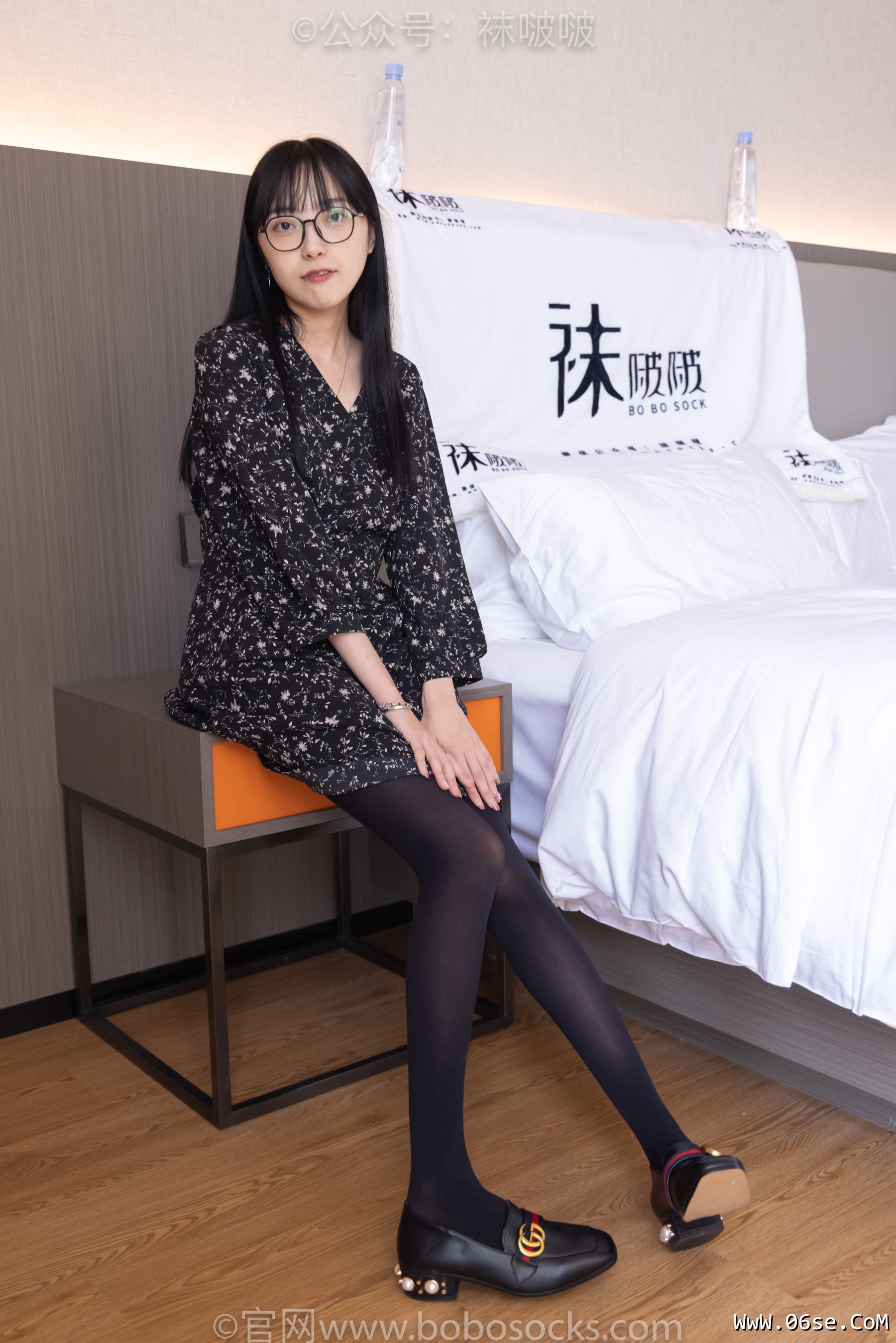 图片[5]-BoBoSocks袜啵啵 No.064 稚予-平底鞋、厚黑丝[137P]-六色网