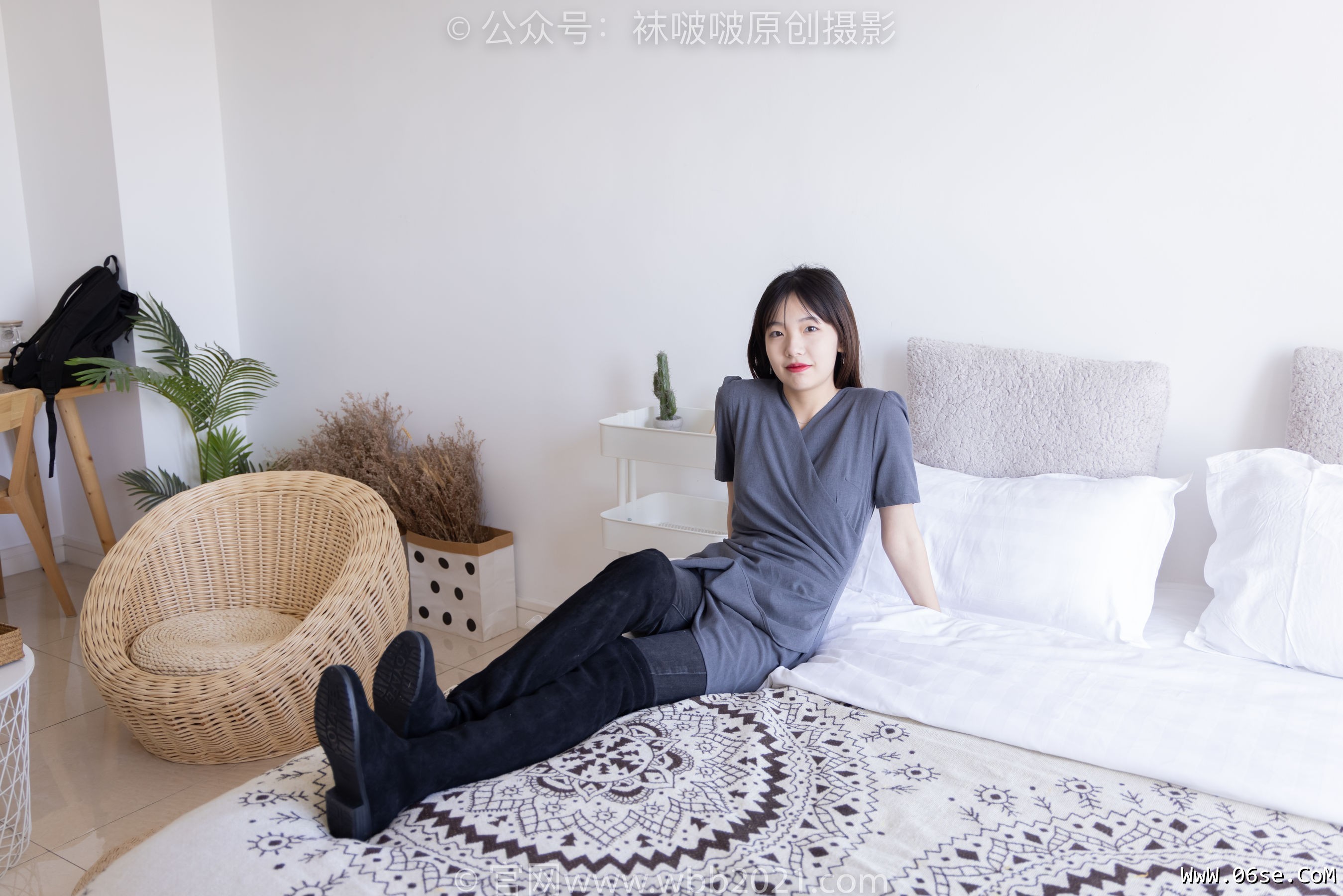 图片[42]-BoBoSocks袜啵啵 No.256 小甜豆 -长靴、短白棉袜[132P]-六色网