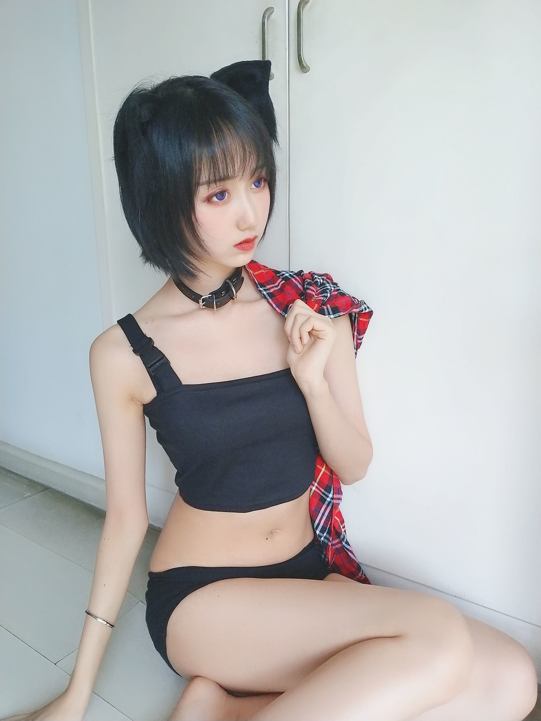 图片[5]-萌系小姐姐木绵绵OwO 不良猫[44P]-六色网