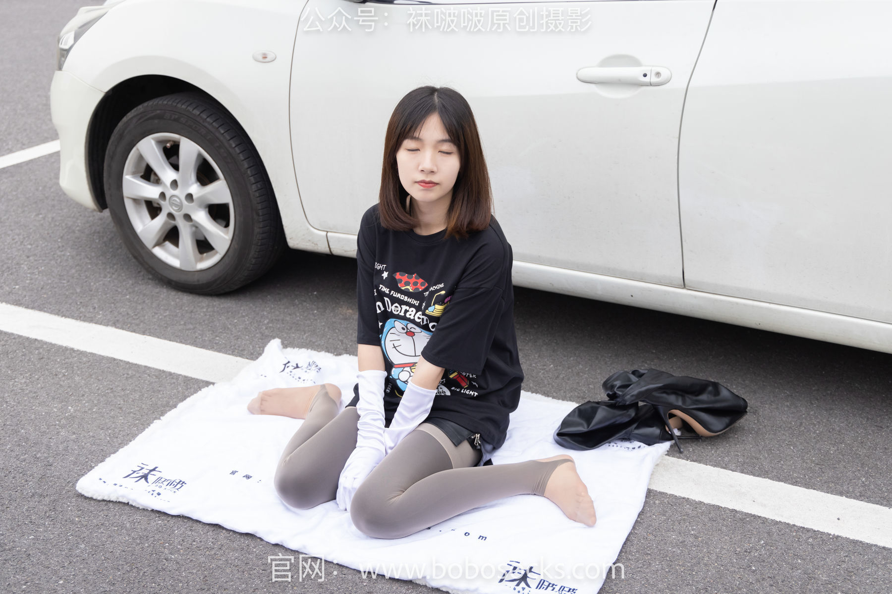 图片[152]-BoBoSocks袜啵啵 No.146 小甜豆-高跟长靴、黑色踩脚裤、肉丝[154P]-六色网