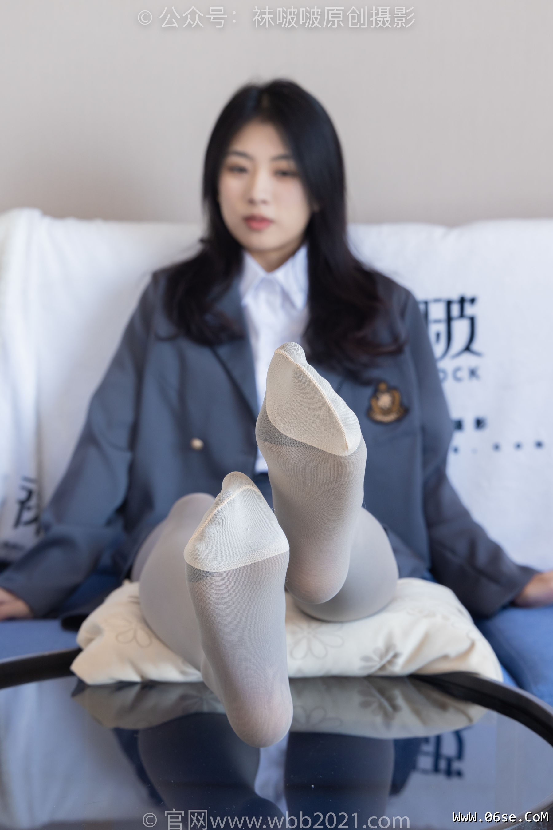 图片[131]-BoBoSocks袜啵啵 No.312 奶油 -高跟鞋、黑丝打底、肉丝[160P]-六色网