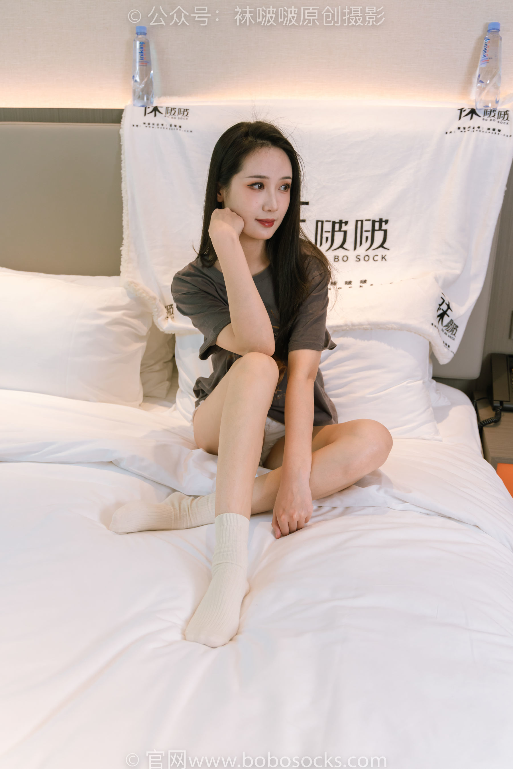 图片[97]-BoBoSocks袜啵啵 No.176 小安-运动鞋、白棉袜、裸足[139P]-六色网