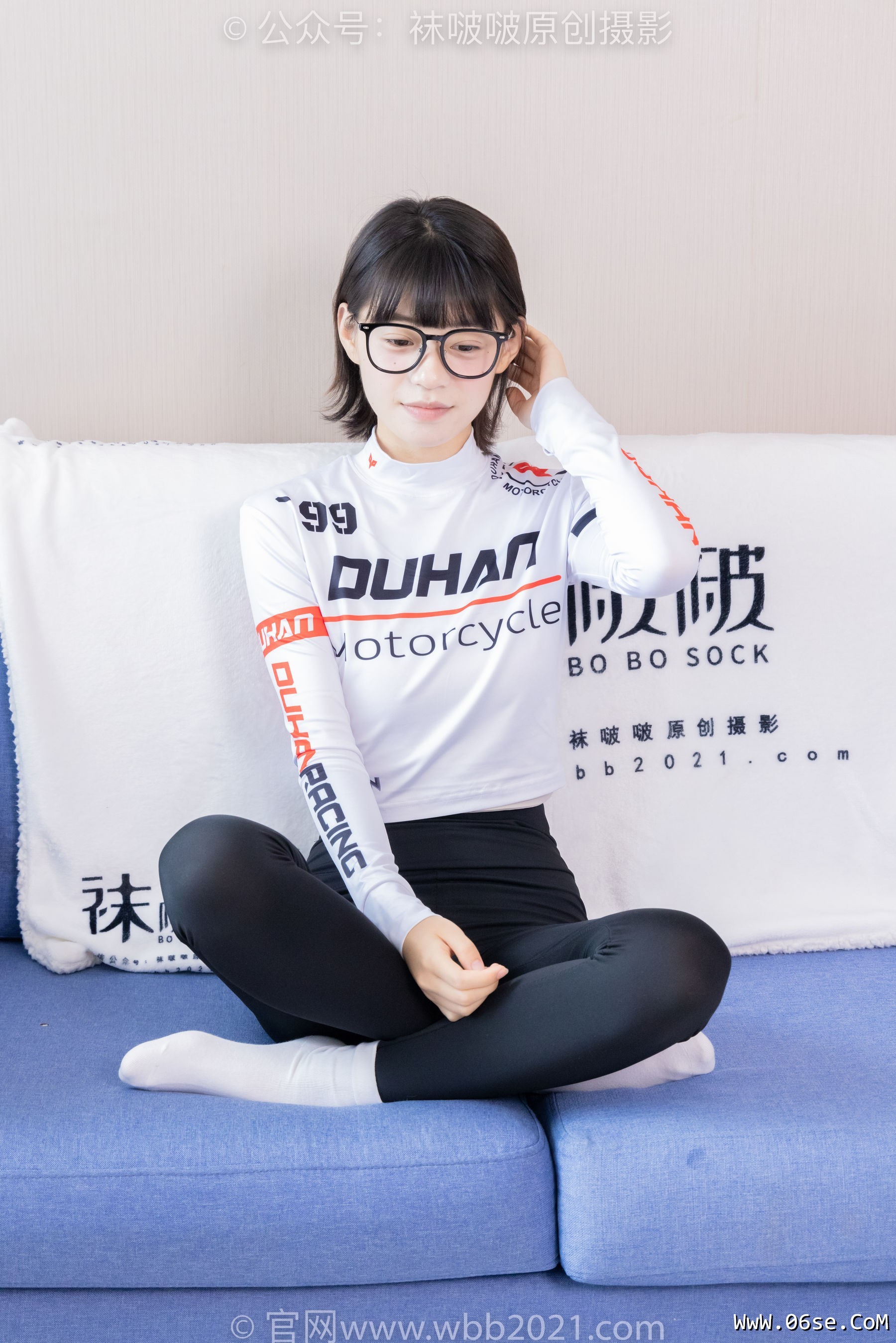 图片[95]-BoBoSocks袜啵啵 No.410 糯米 -运动鞋、白棉袜、肉丝、瑜伽裤裤里丝[145P]-六色网