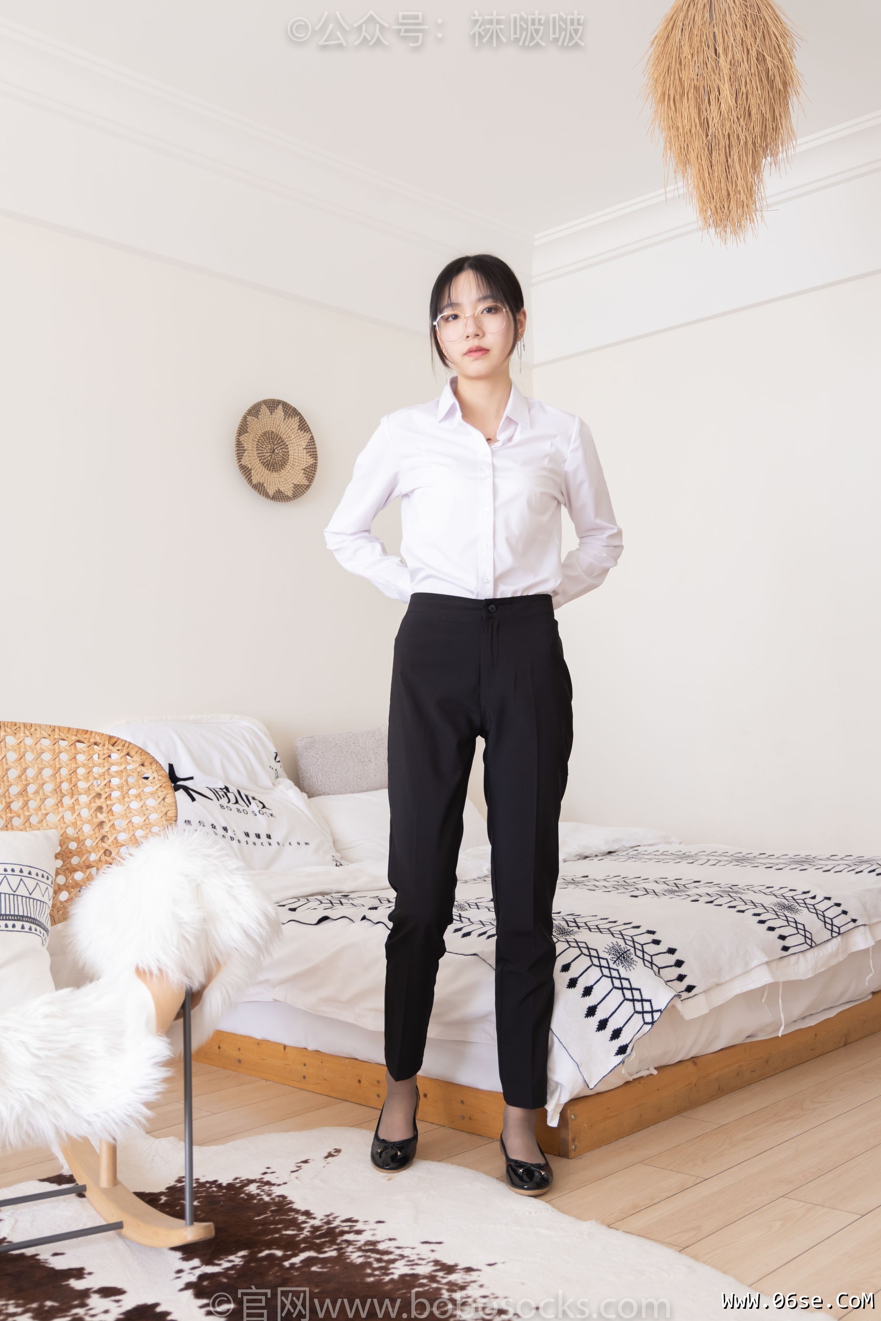 图片[11]-BoBoSocks袜啵啵 No.085 小甜豆-平底鞋、短灰丝、短肉丝[140P]-六色网