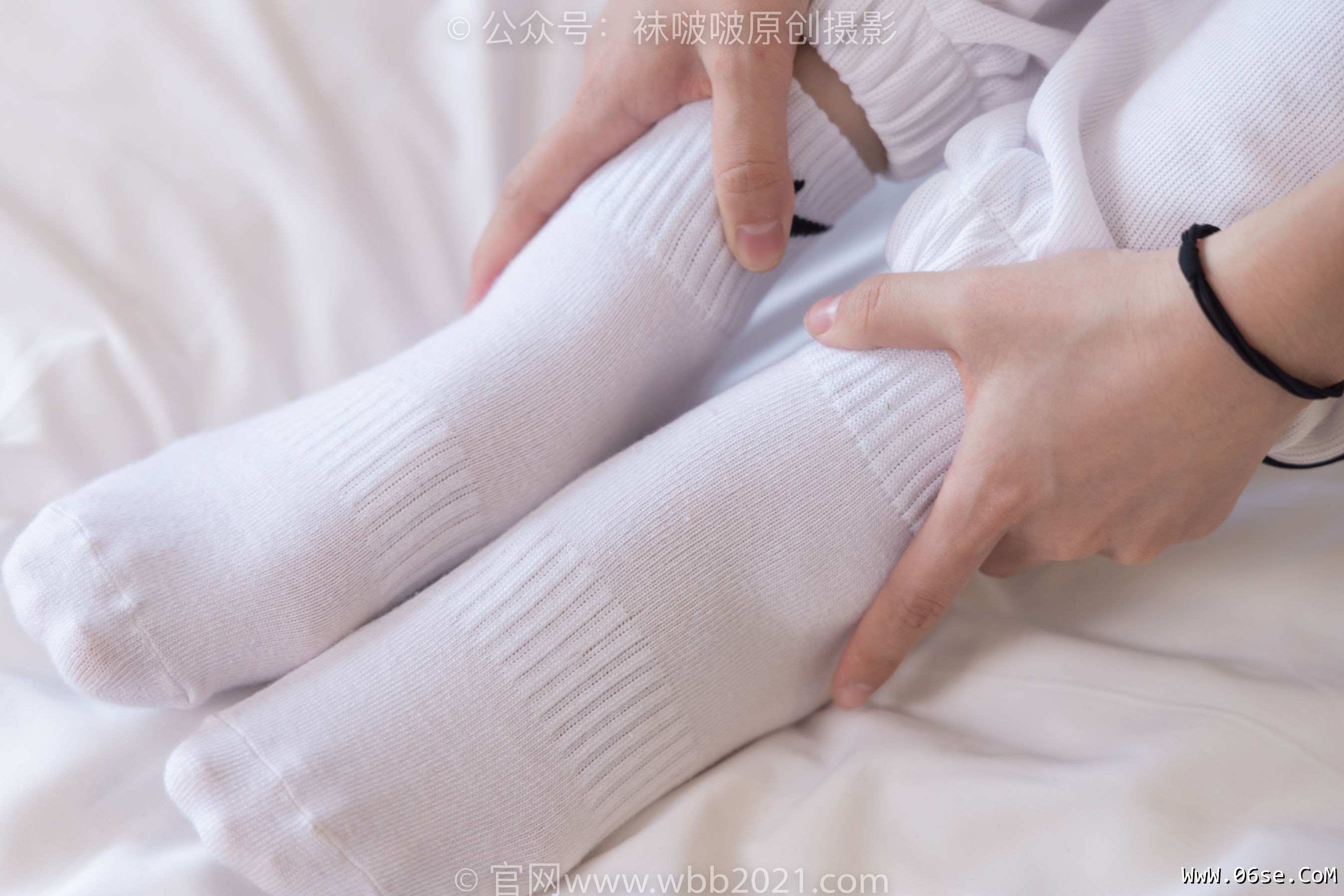 图片[4]-BoBoSocks袜啵啵 No.382 小沫 -板鞋、白棉袜[143P]-六色网