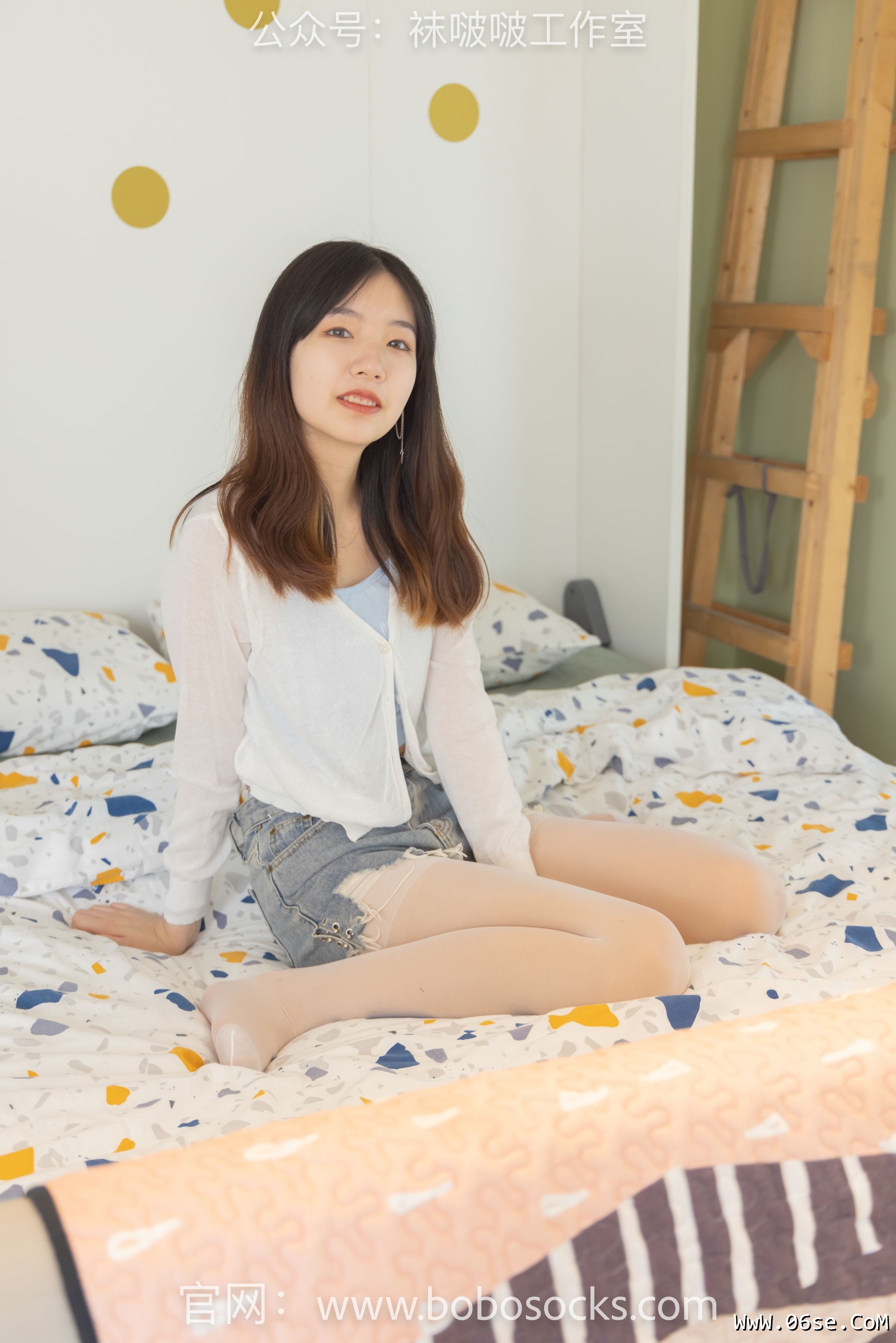 图片[109]-BoBoSocks袜啵啵 No.102 小甜豆-板鞋、白丝[140P]-六色网