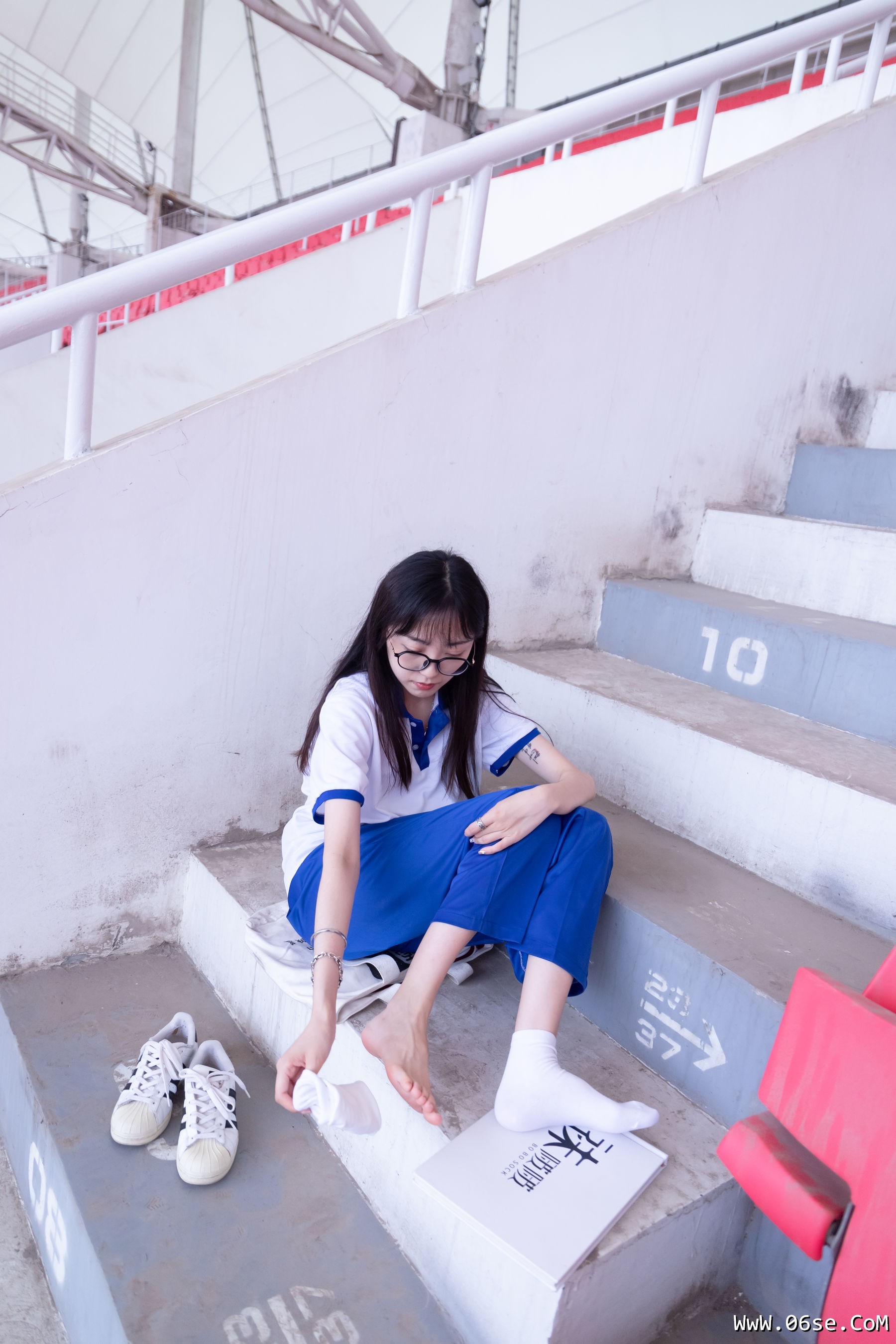 图片[96]-BoBoSocks袜啵啵 No.002 稚予-校服、贝壳头、白棉袜、裸足[139P]-六色网