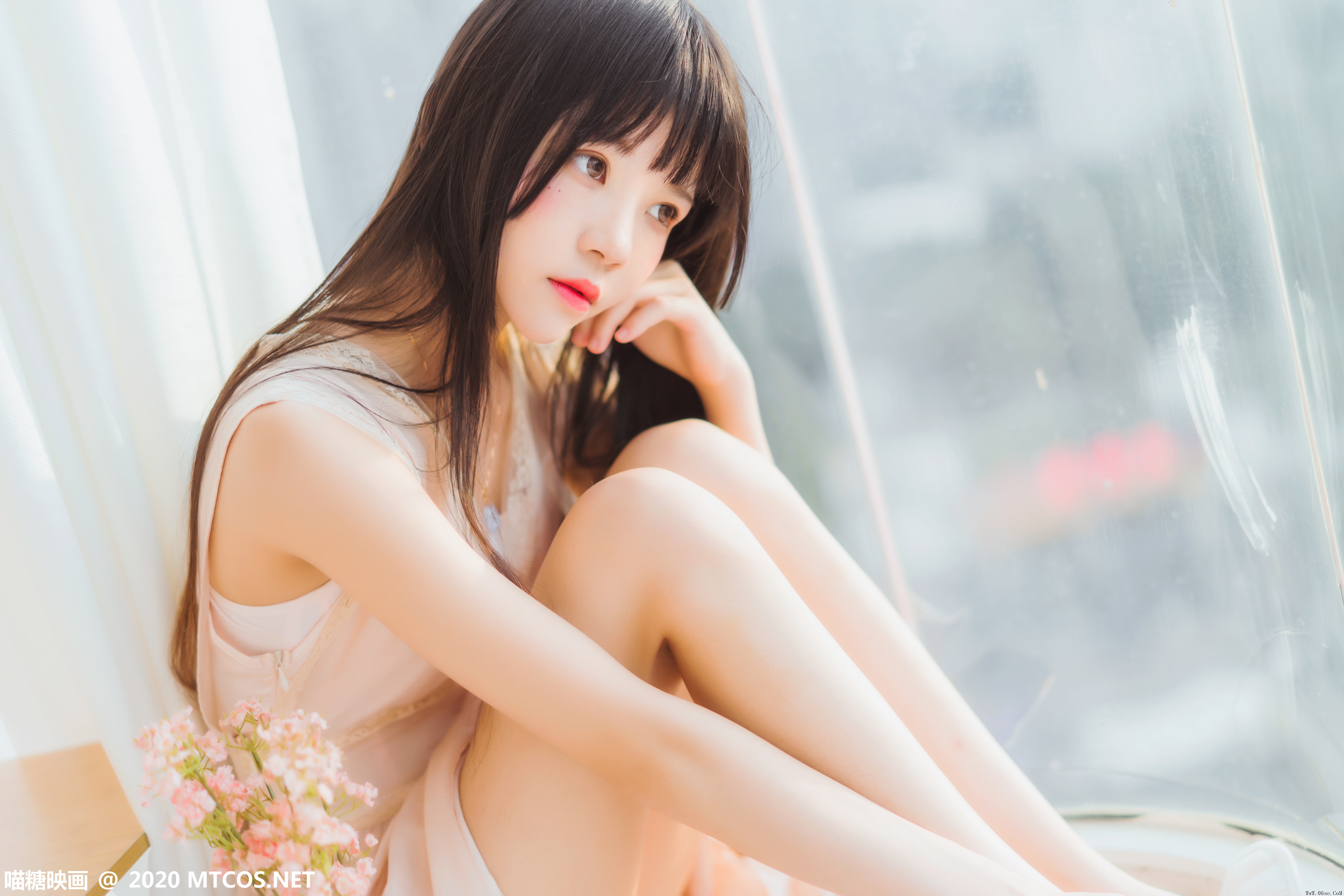 图片[4]-喵糖映画 VOL.226 窗边女孩[30P／504MB]-六色网