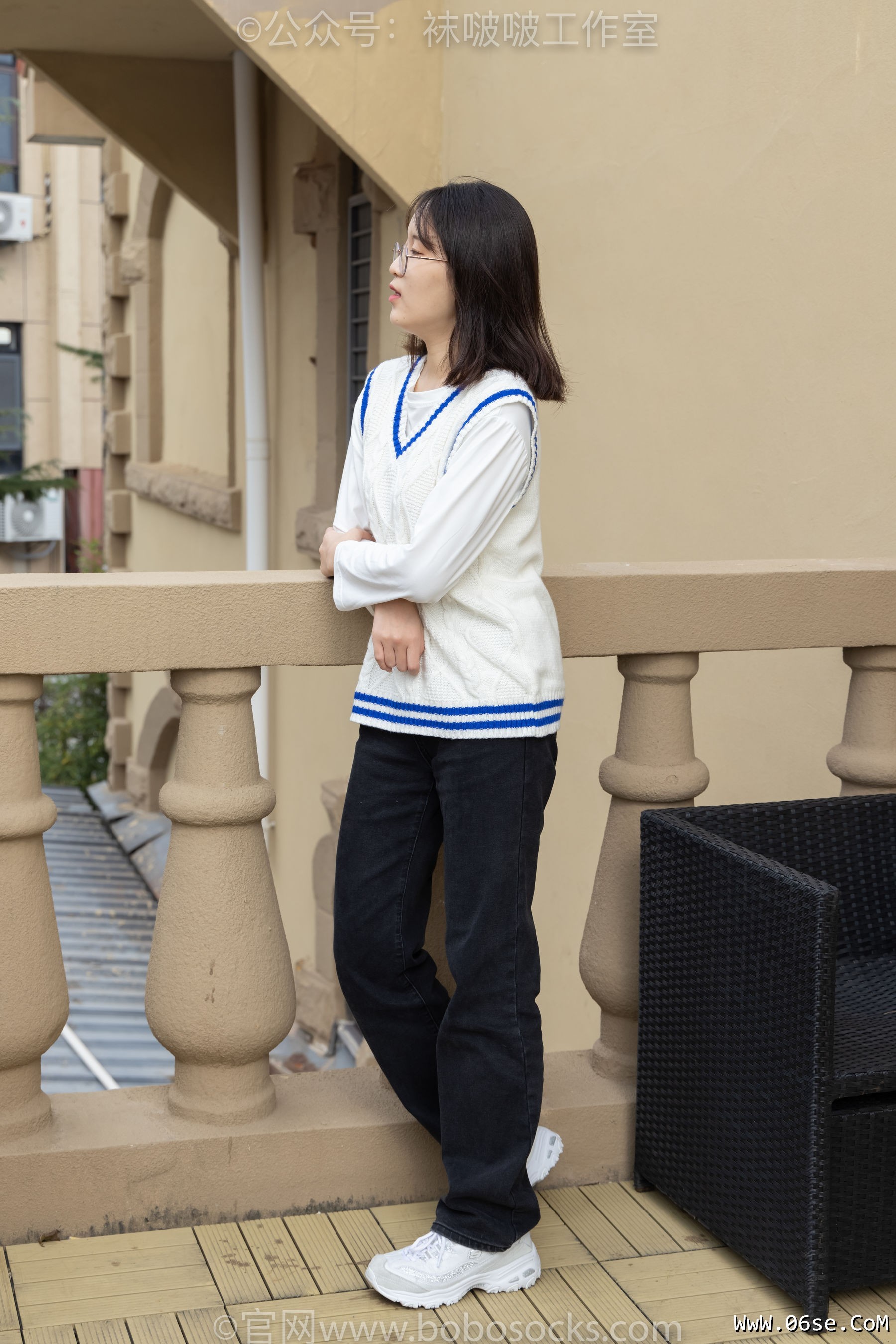 图片[5]-BoBoSocks袜啵啵 积分限定作品007 熊熊-运动鞋、白棉袜、裸足[134P]-六色网