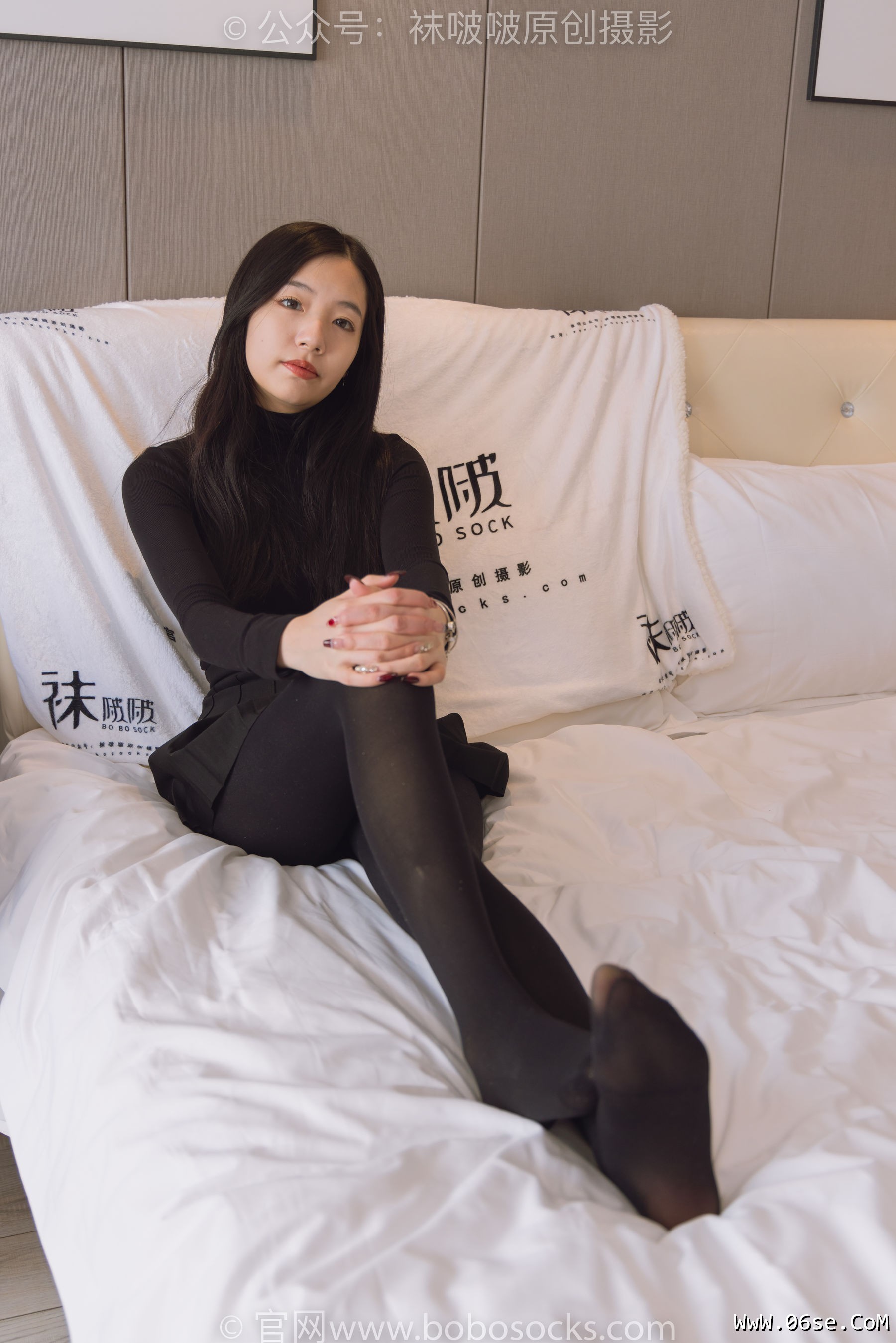 图片[121]-BoBoSocks袜啵啵 No.184 小甜豆-黑皮鞋、厚黑丝[140P]-六色网
