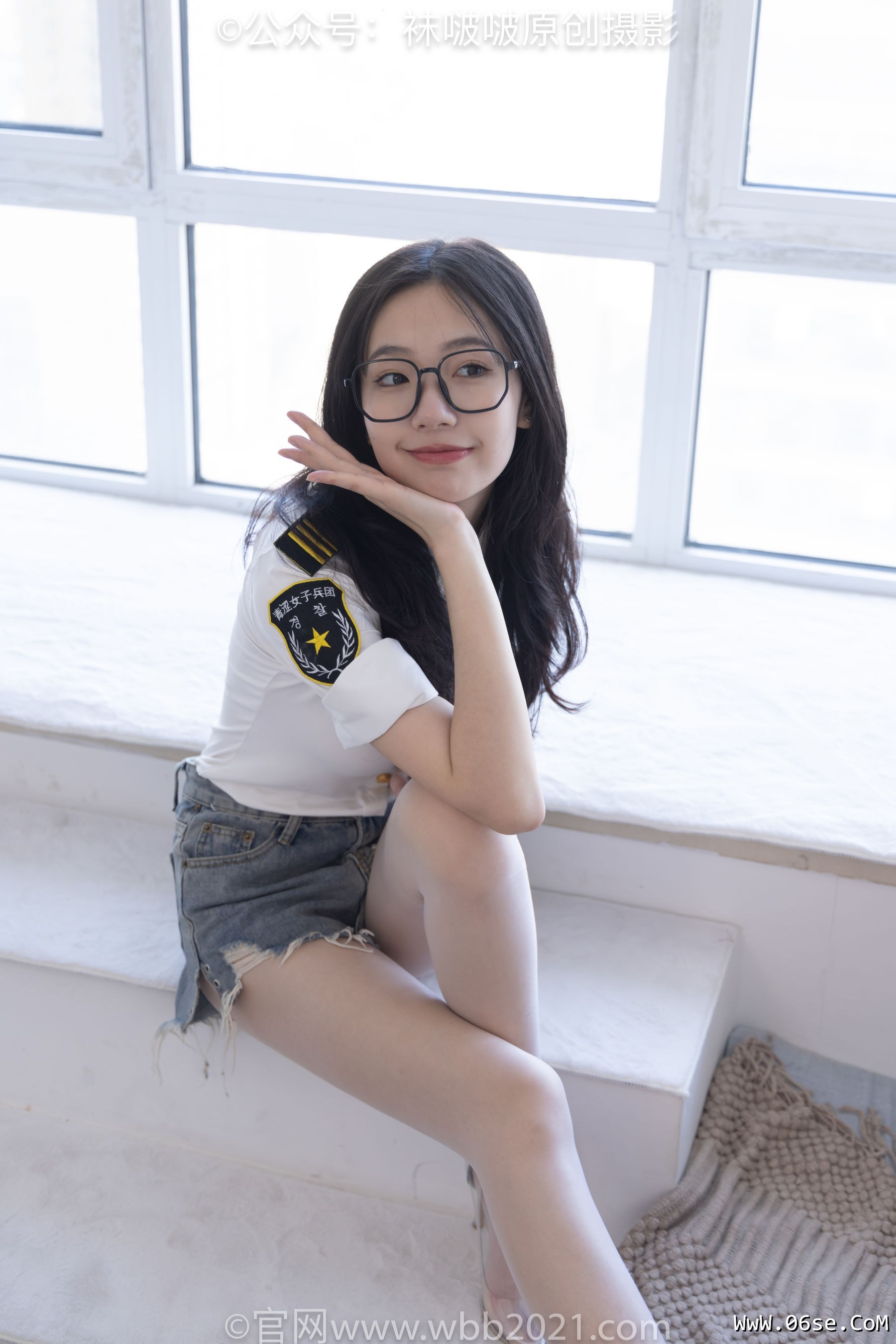 图片[133]-BoBoSocks袜啵啵 No.433 小甜豆 -透明高跟、白丝、穿鞋往鞋里倒酸奶[149P]-六色网