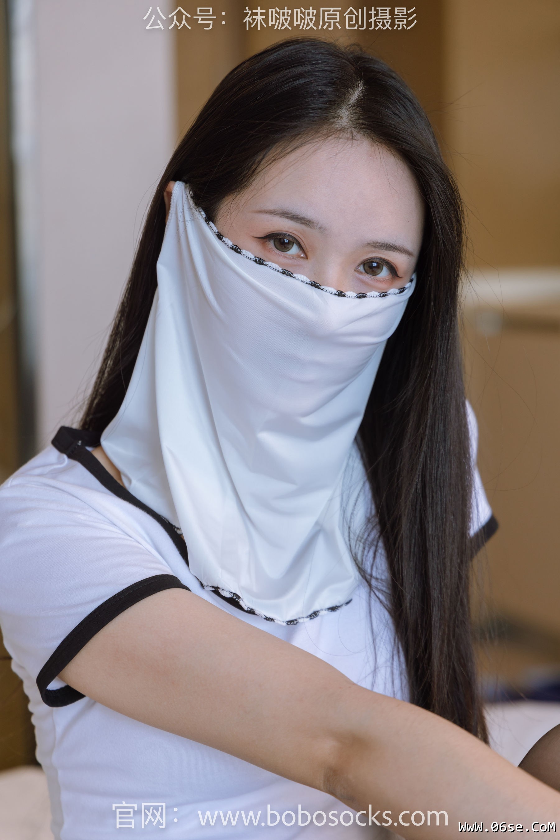 图片[125]-BoBoSocks袜啵啵 No.144 小安-板鞋、黑丝、部分戴面纱[168P]-六色网